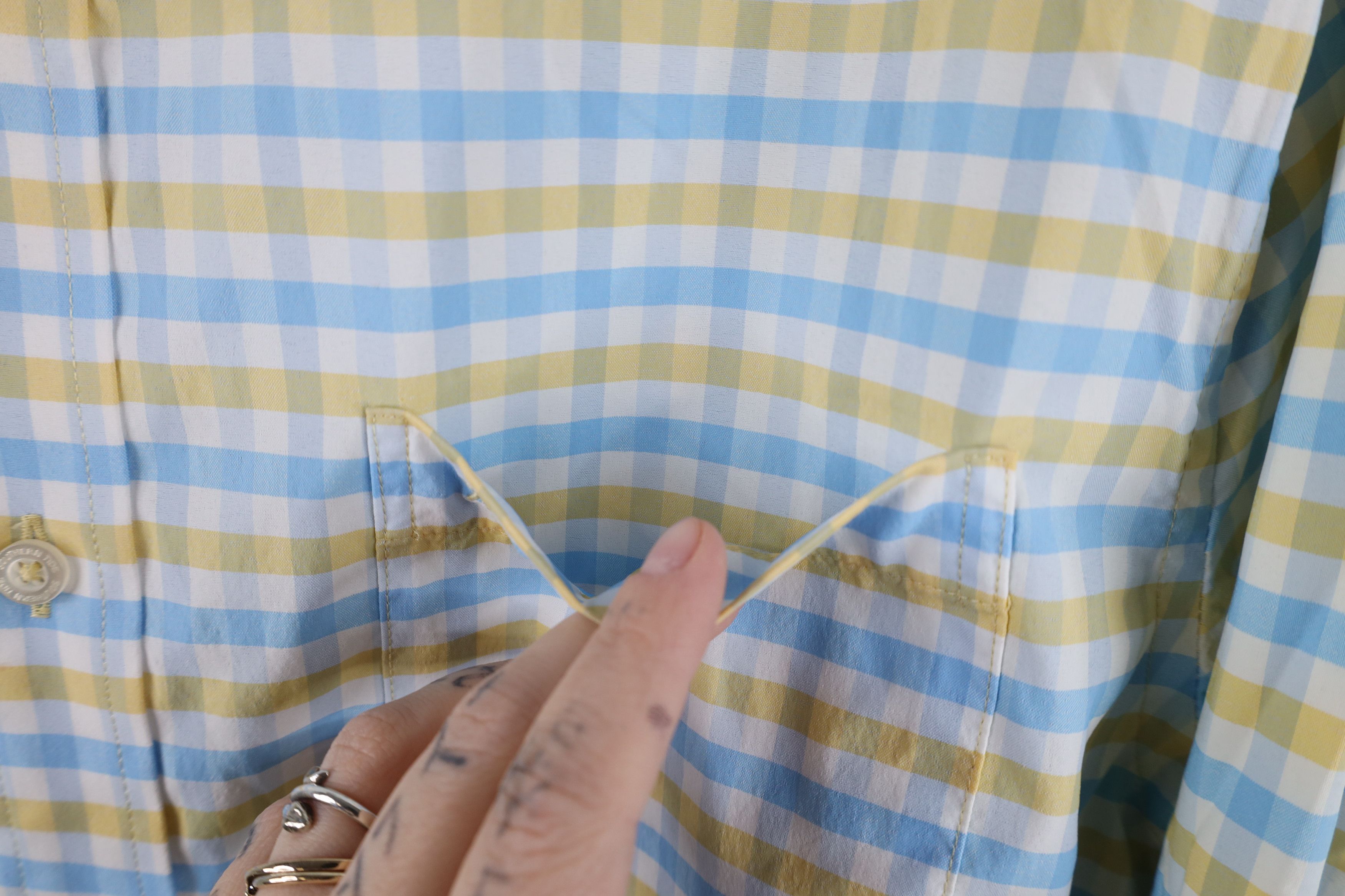 Southern Tide Southern Tide Stretch Collared Button Down Shirt Plaid Size US M / EU 48-50 / 2 - 5 Thumbnail