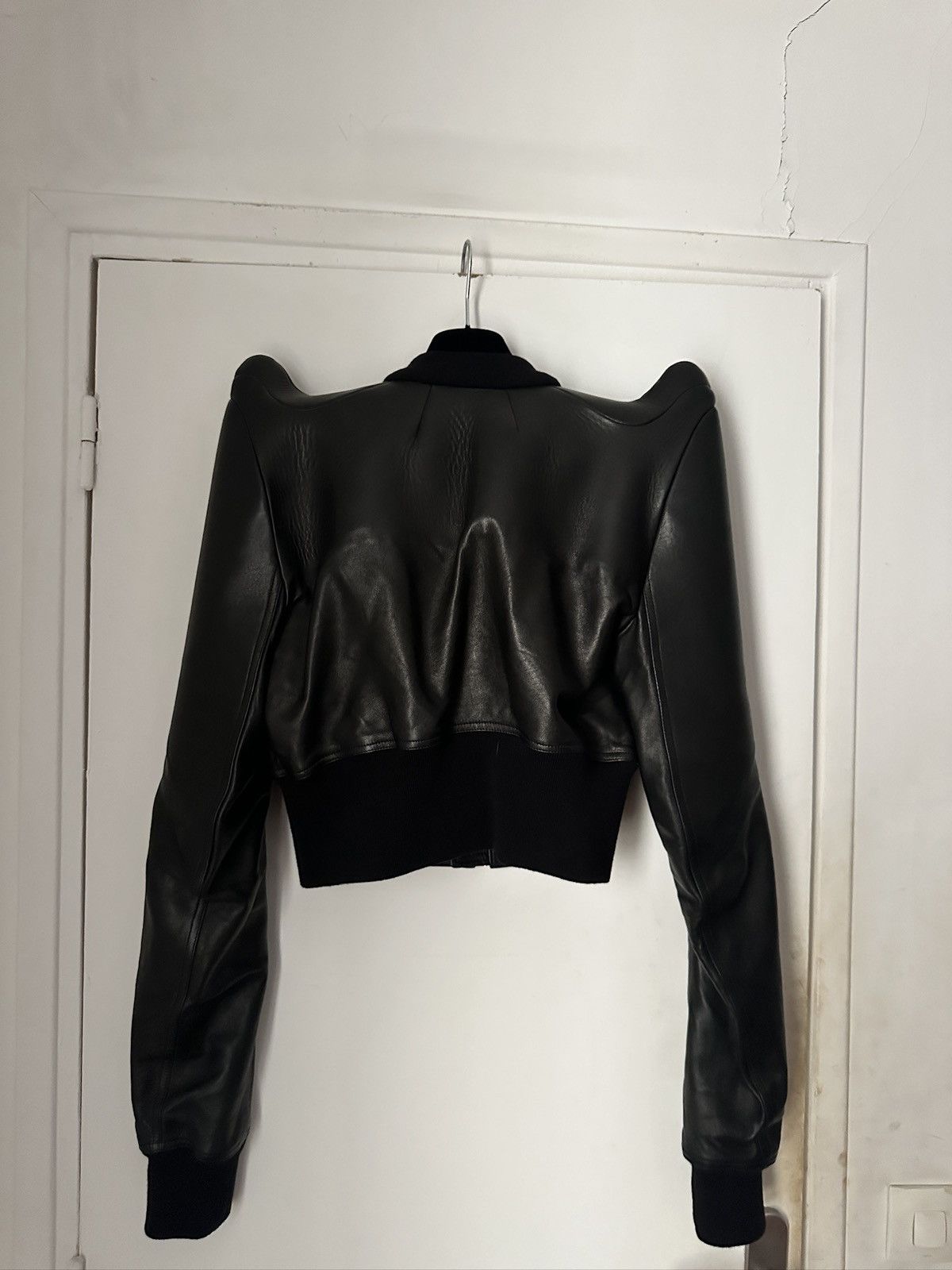 Rick Owens Rick Owens rare cropped tec flight jacket Size 48IT Size US M / EU 48-50 / 2 - 9 Thumbnail