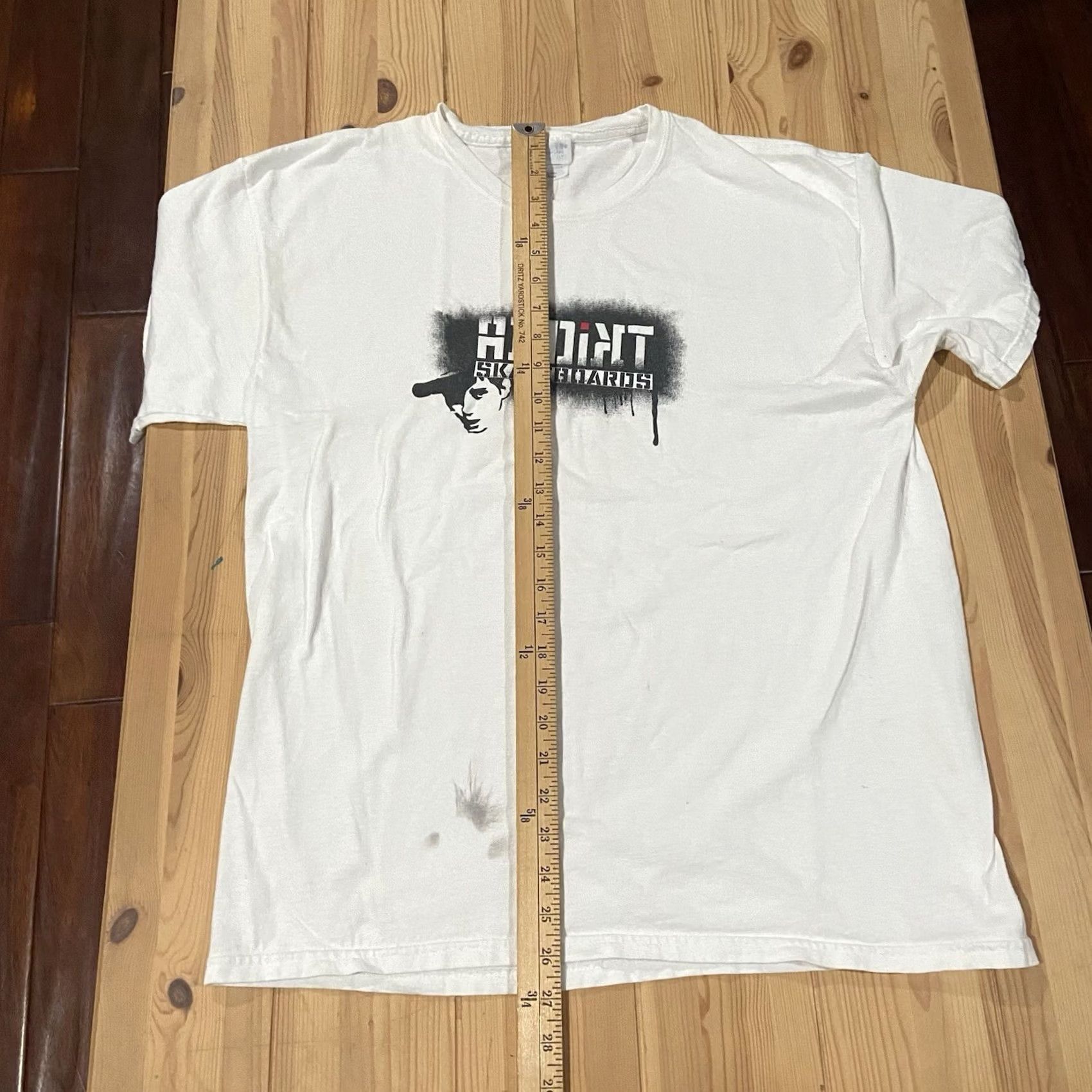 Vintage VINTAGE Addikt Surf Skate T-Shirt L White Cotton Graphic Print Short Sleeve Crew Neck Men Regular Size US L / EU 52-54 / 3 - 7 Thumbnail