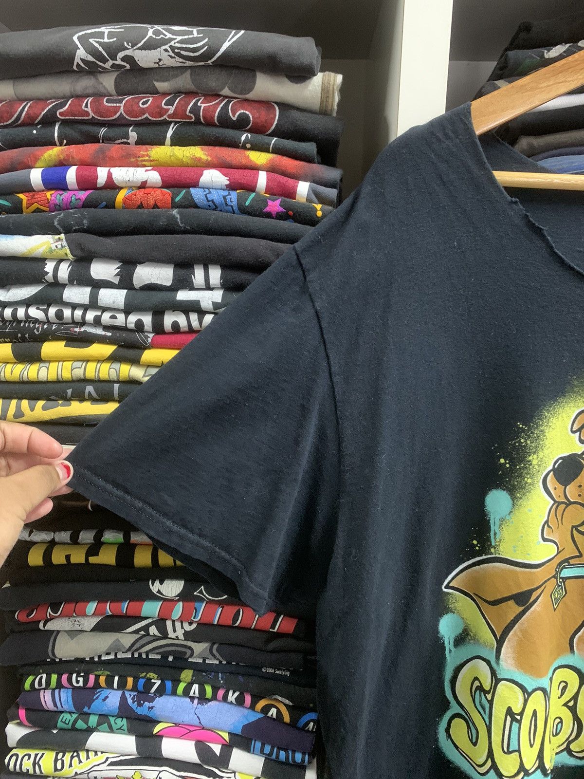 Vintage Vintage Scooby-doo cartoon movie t-shirt Size US XXL / EU 58 / 5 - 5 Thumbnail