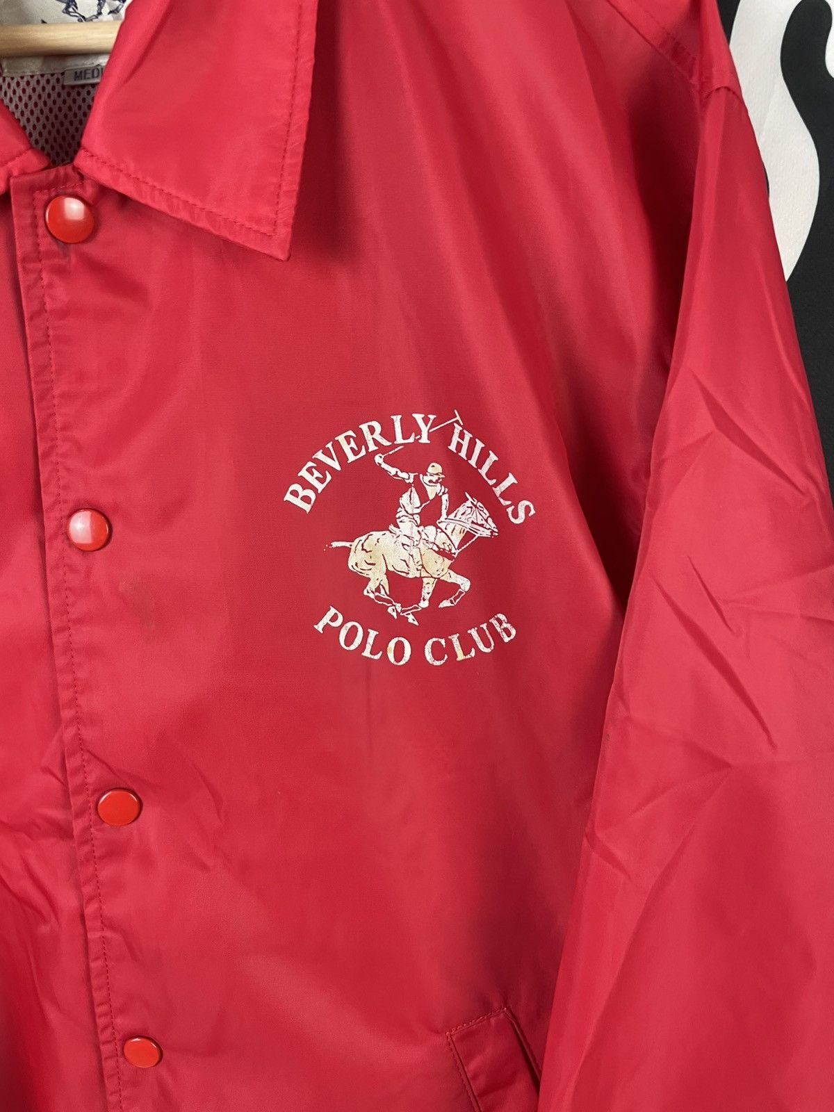 Beverly Hills Polo Club × Polo Ralph Lauren Vintage 90s Polo Club Windbreaker Jacket Size US L / EU 52-54 / 3 - 5 Thumbnail