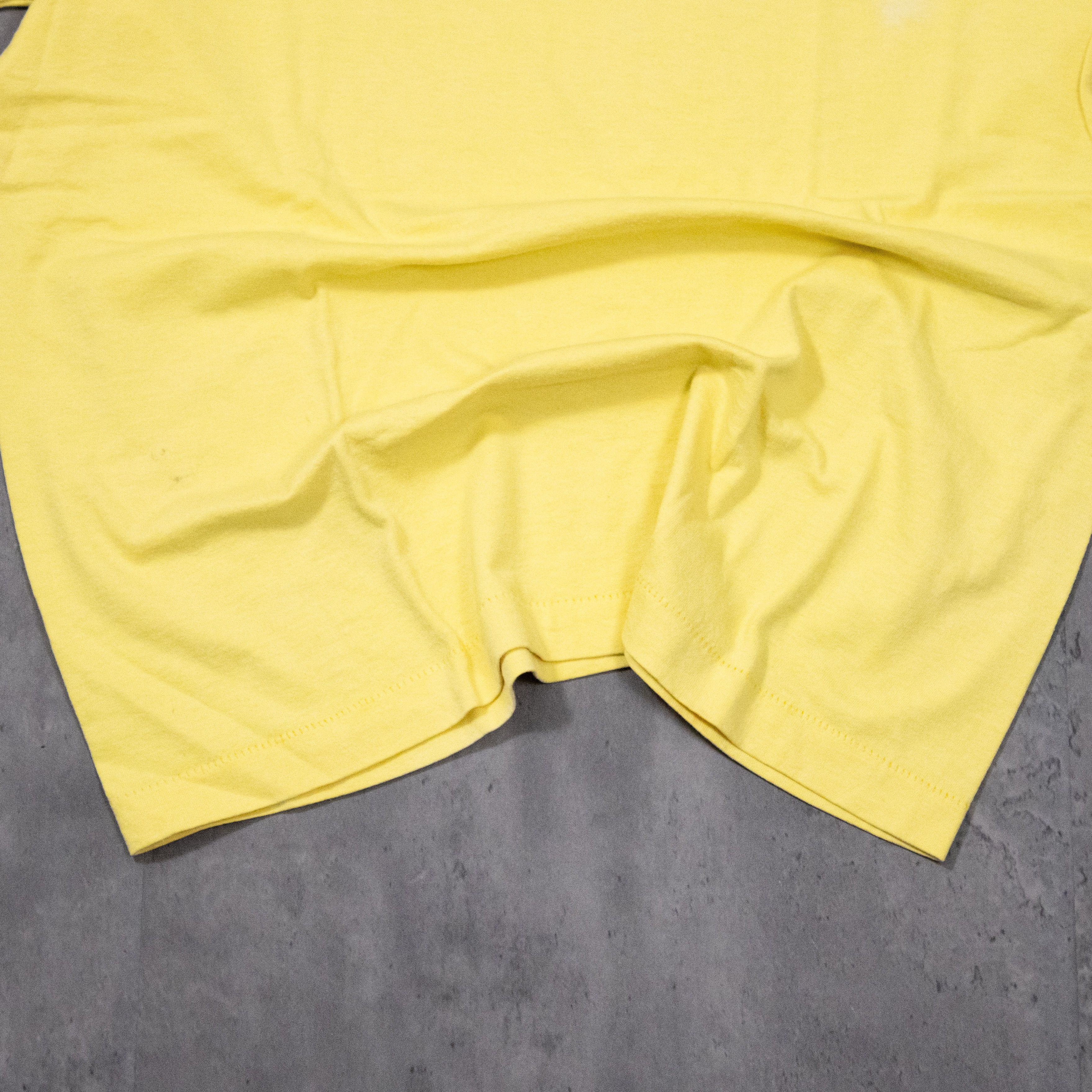 Vintage Vintage 1990’s Bonneville Power Single Stitch Yellow Tee Size US L / EU 52-54 / 3 - 5 Thumbnail