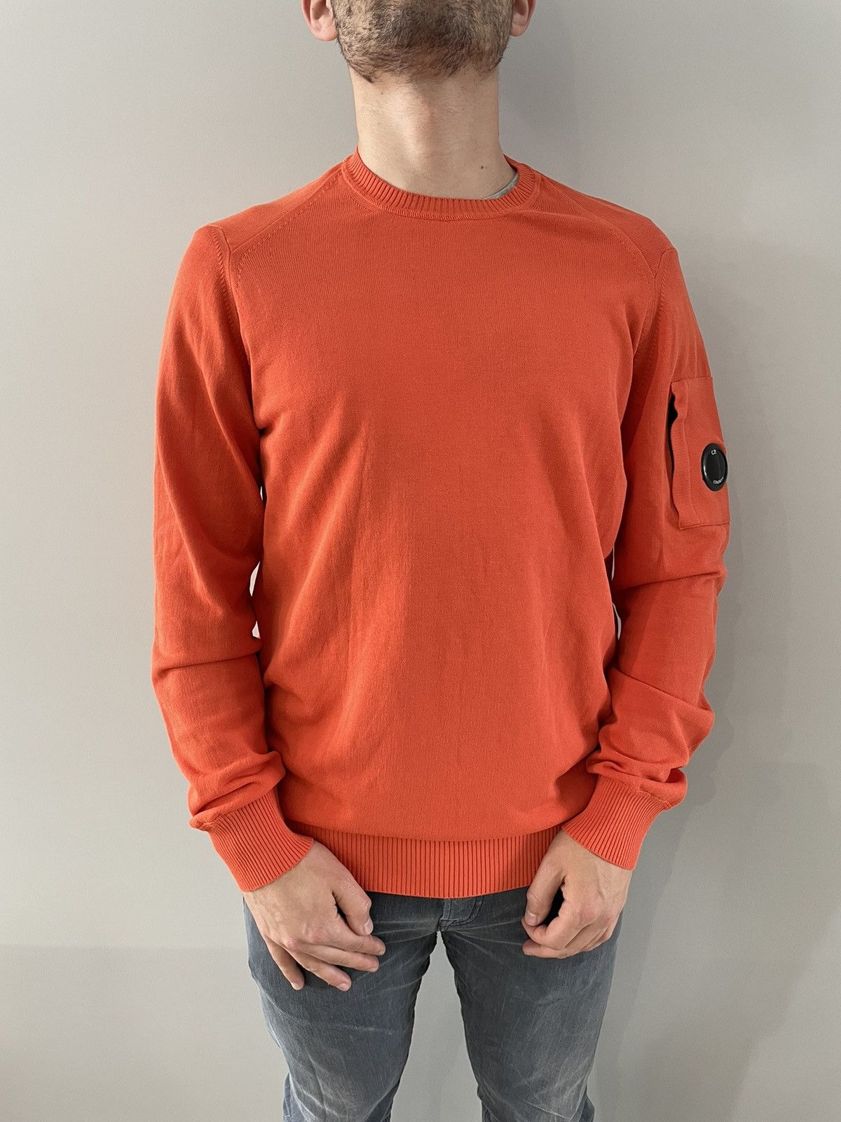 C.P. Company Auth Men's CP COMPANY Sweater sweatshirt Patch L/M RARE Size US L / EU 52-54 / 3 - 2 Thumbnail