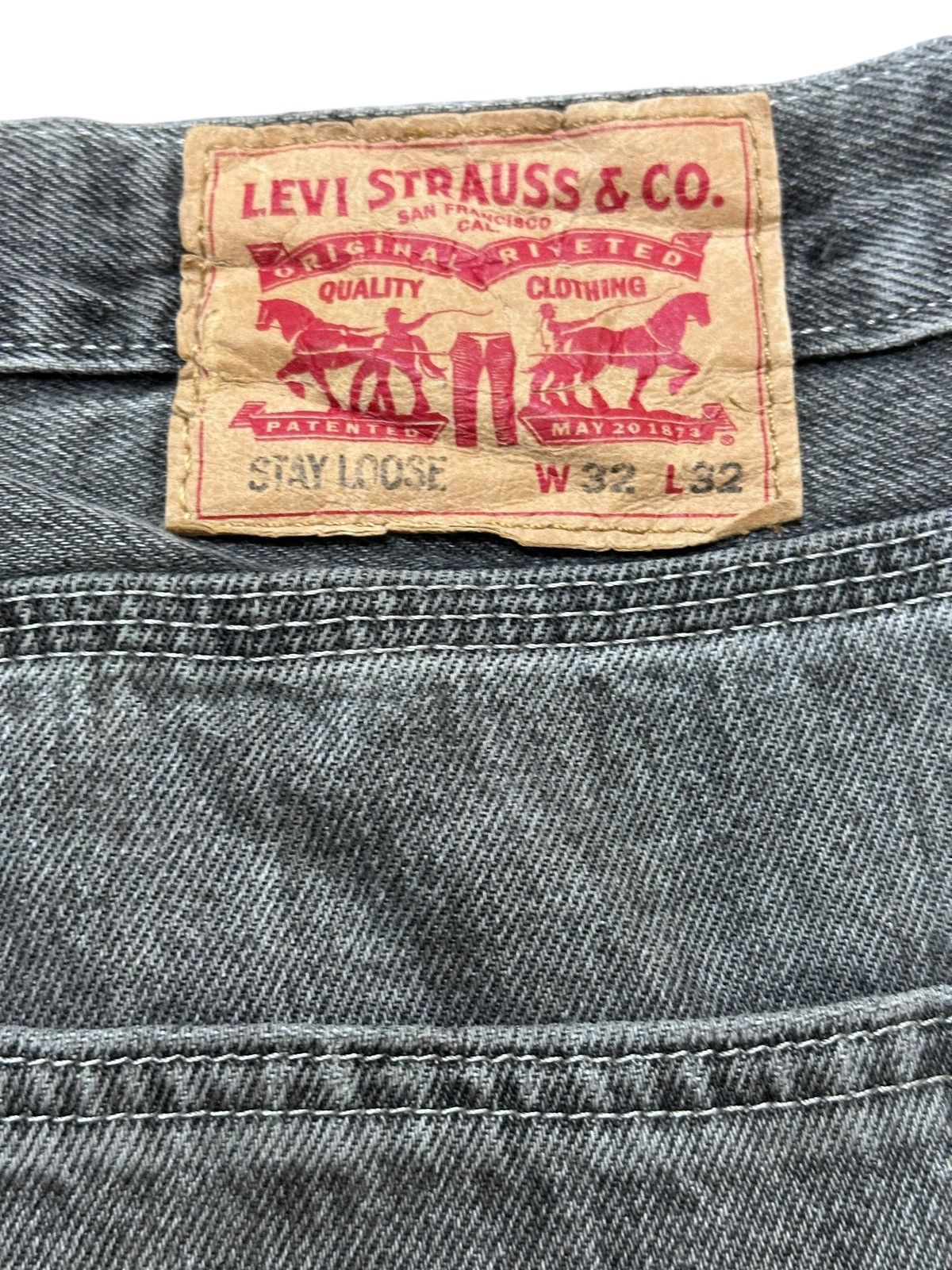 Levi's Vintage Clothing Vintage Levi’s Stayloose Baggy Carpenter Distressed Denim Size US 34 / EU 50 - 9 Thumbnail