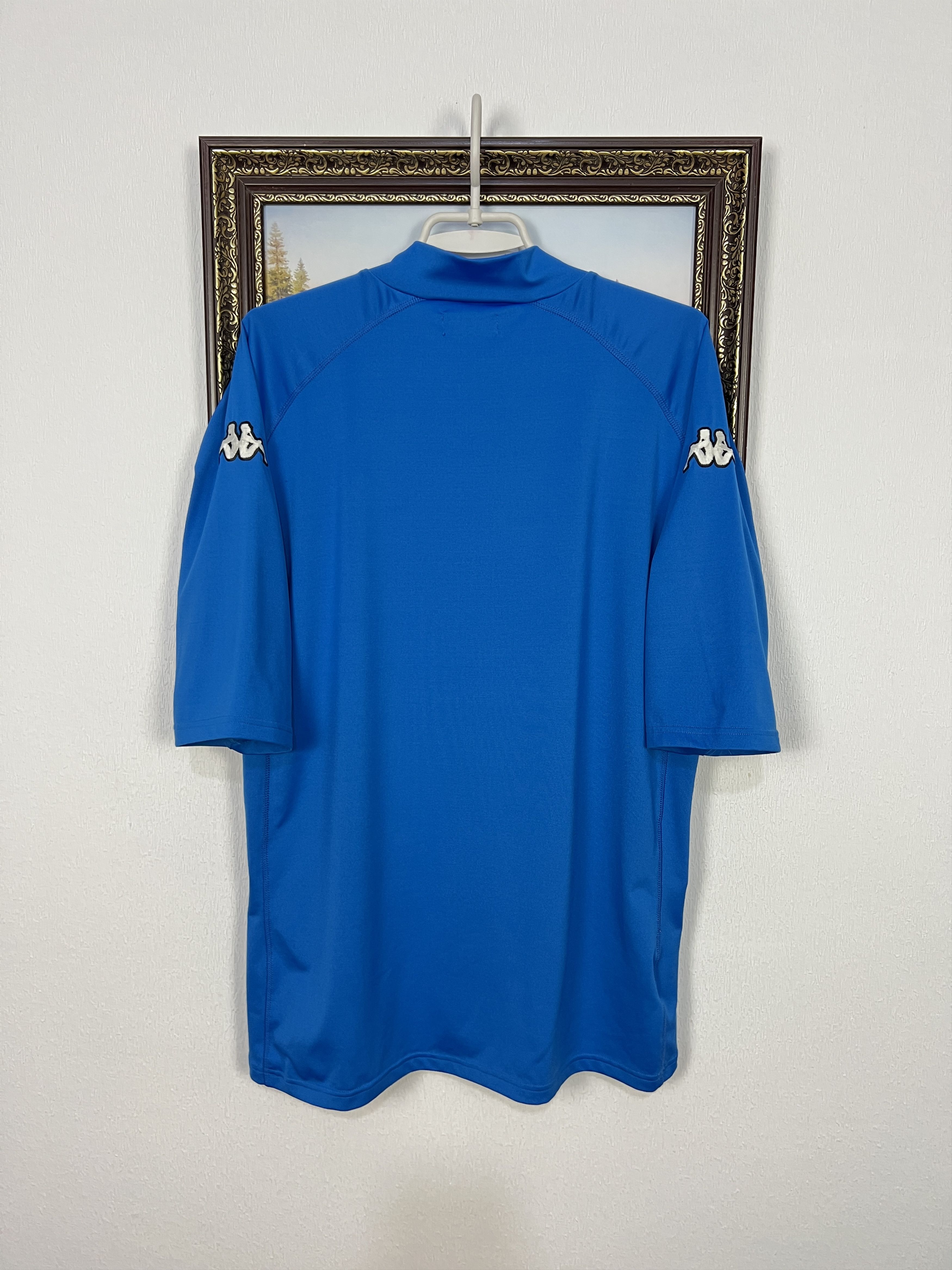 Kappa Italy Home football shirt 2000 Soccer Kappa Blue Jersey Size US XL / EU 56 / 4 - 9 Thumbnail