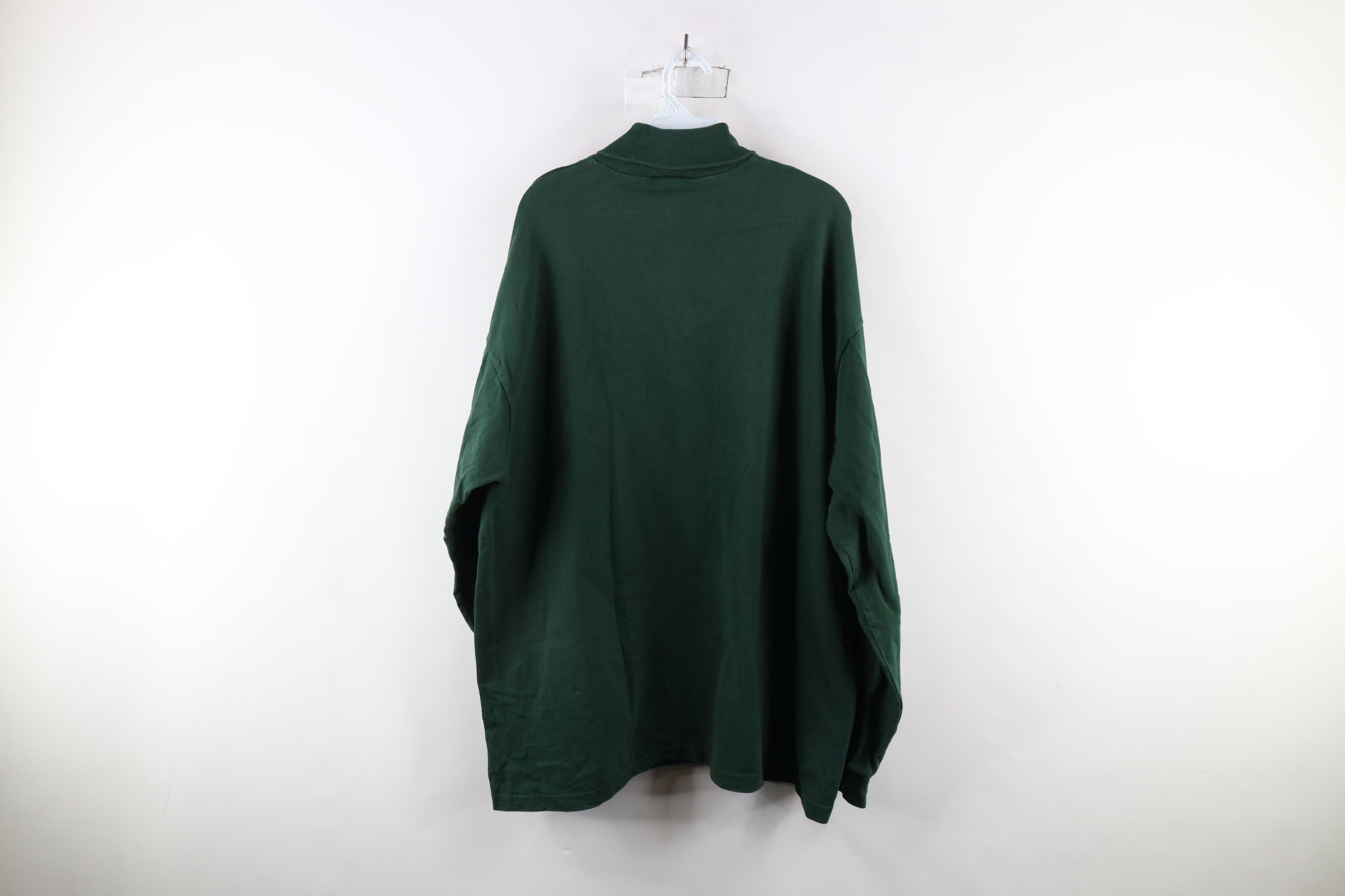 Vintage Vintage 90s Streetwear Heavyweight Turtleneck T-Shirt Cotton Size US XXL / EU 58 / 5 - 8 Thumbnail