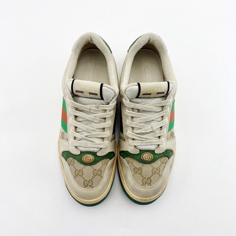 Gucci Gucci Screener Vintage Sneakers for Men - Size US 8.5 / EU 41-42 - 2 Thumbnail