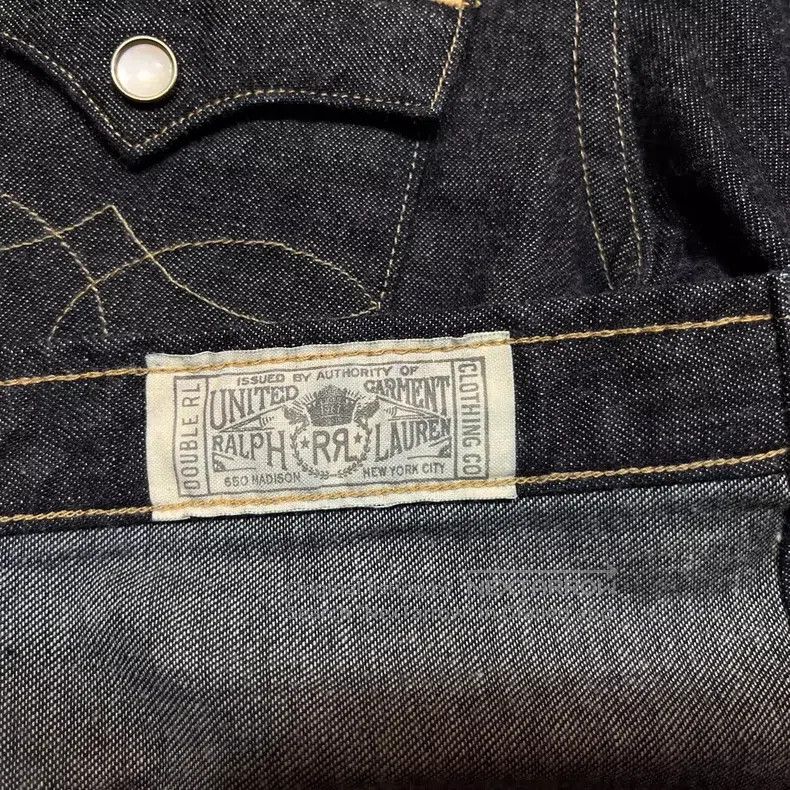 RRL Ralph Lauren RRL Ralph Lauren Western denim shirt Size US S / EU 44-46 / 1 - 6 Thumbnail