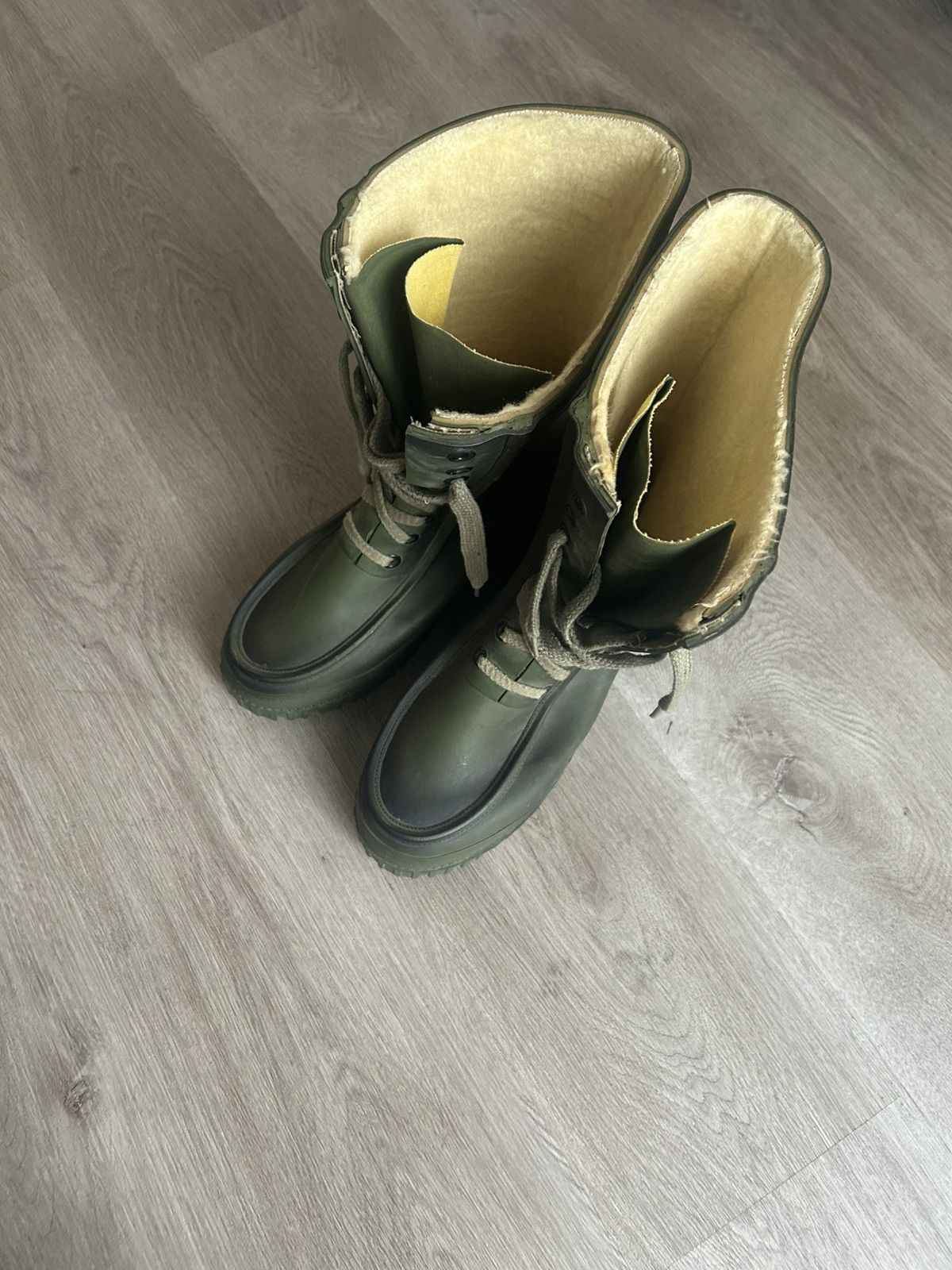 Dior ARMY GREEN BOOT Size US 9 / EU 42 - 2 Thumbnail