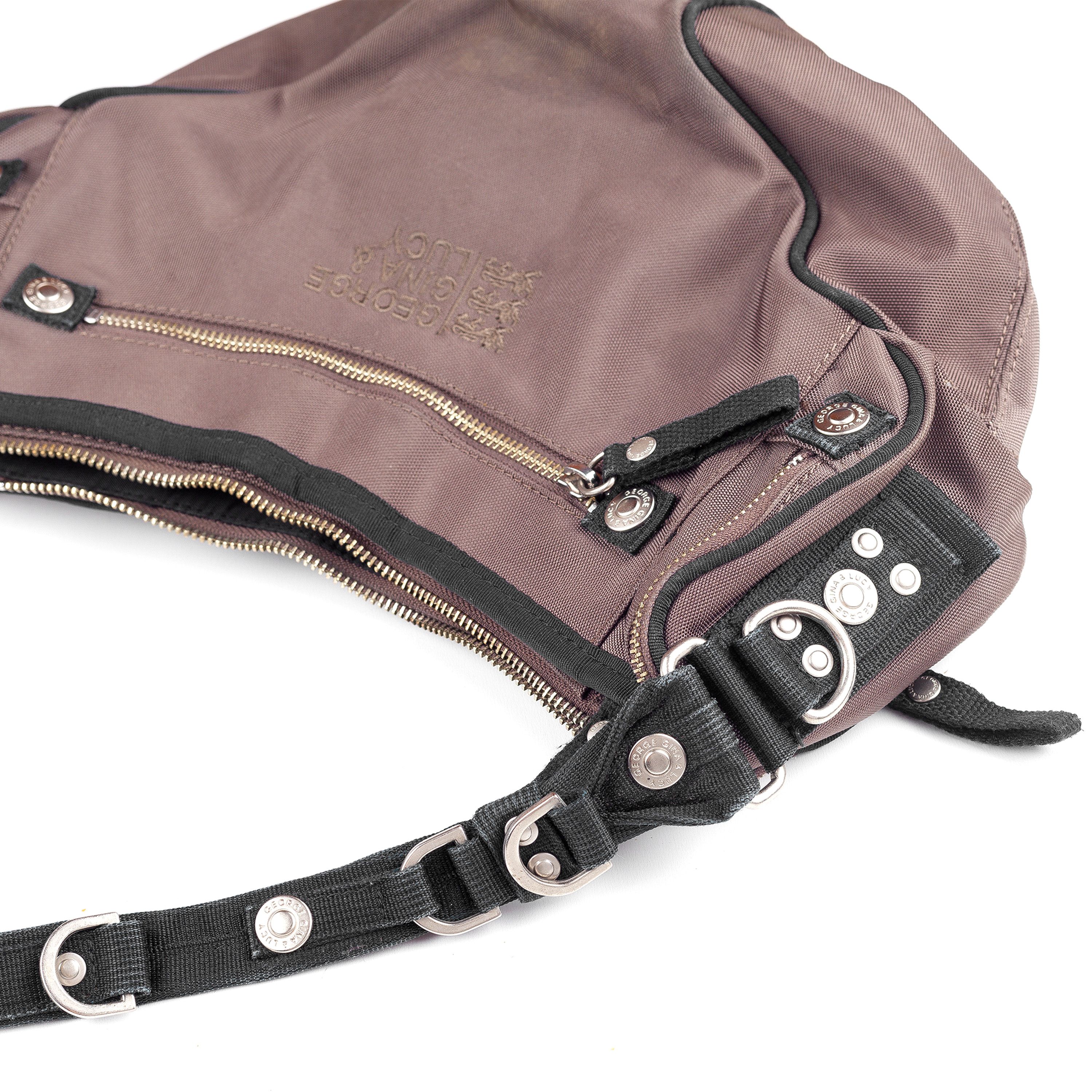 George Gina & Lucy GG&L George Gina & Lucy “TAKE AND SAY” Brown Shoulder Bag Size ONE SIZE - 5 Thumbnail