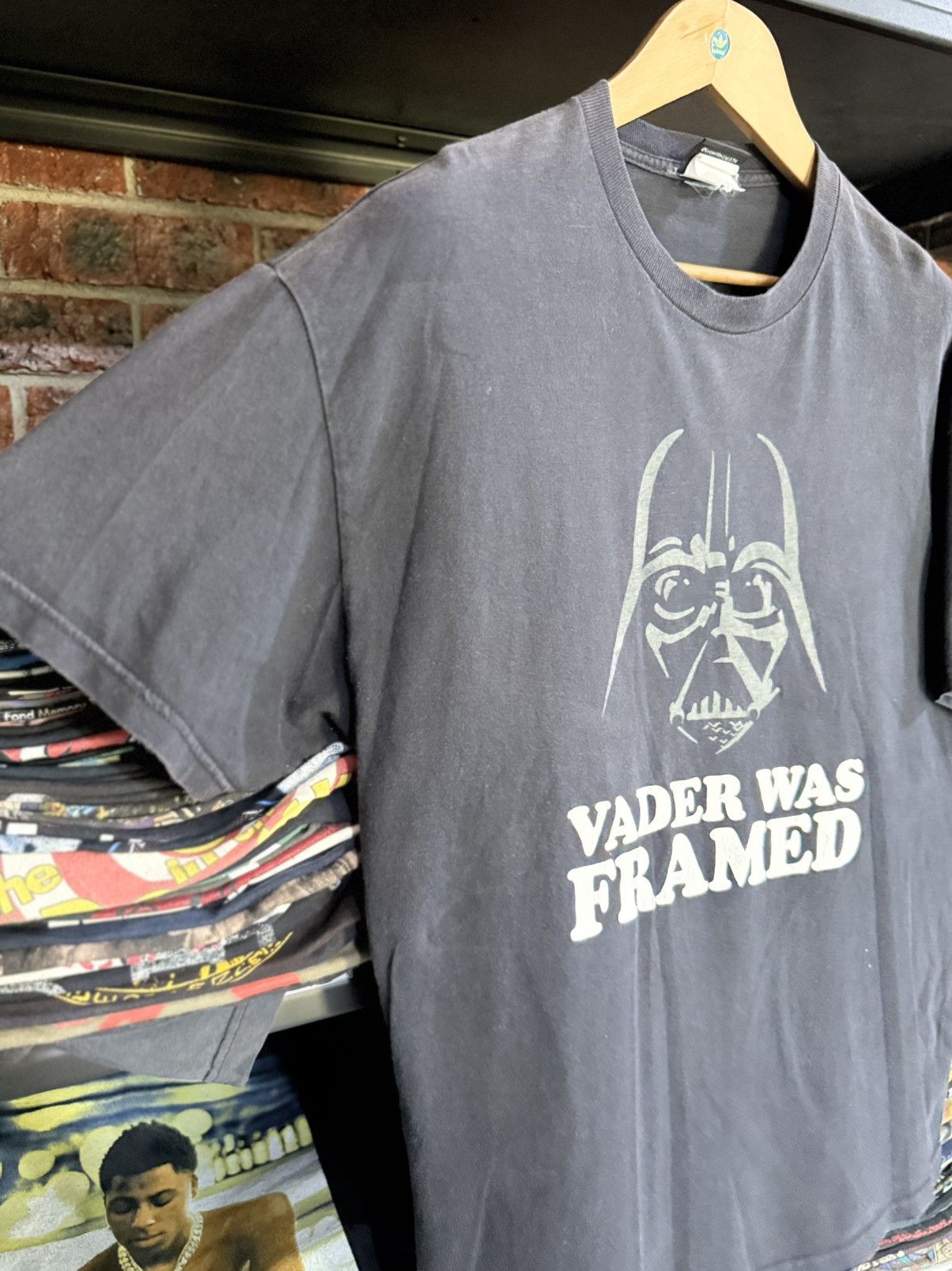 Other Vintage Star Wars Darth Vader Was Framed Sun Faded Tee Size US L / EU 52-54 / 3 - 5 Thumbnail