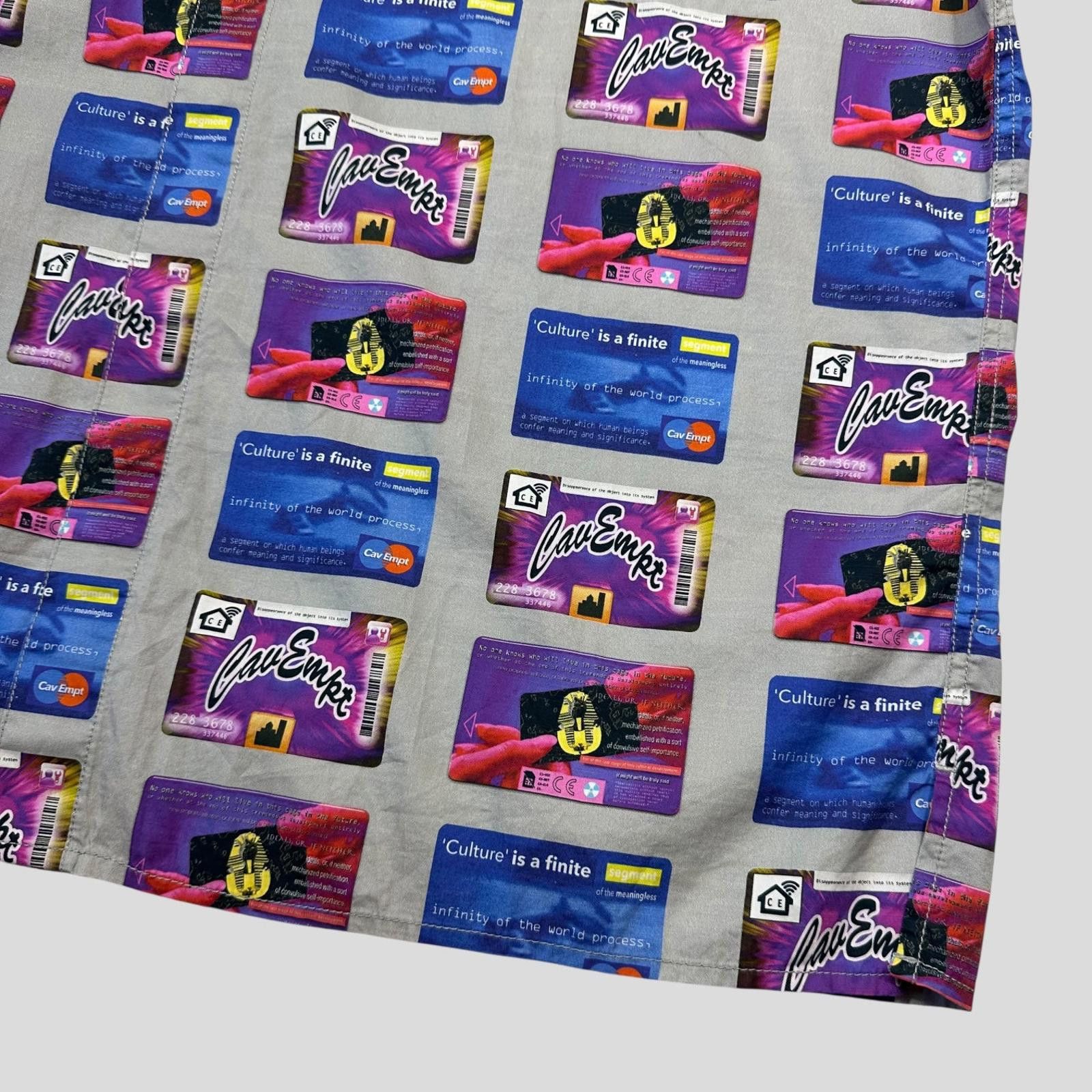 Cav Empt Cav Empt Credit Card Boxy Shirt - M (L/XL) Size US M / EU 48-50 / 2 - 3 Thumbnail