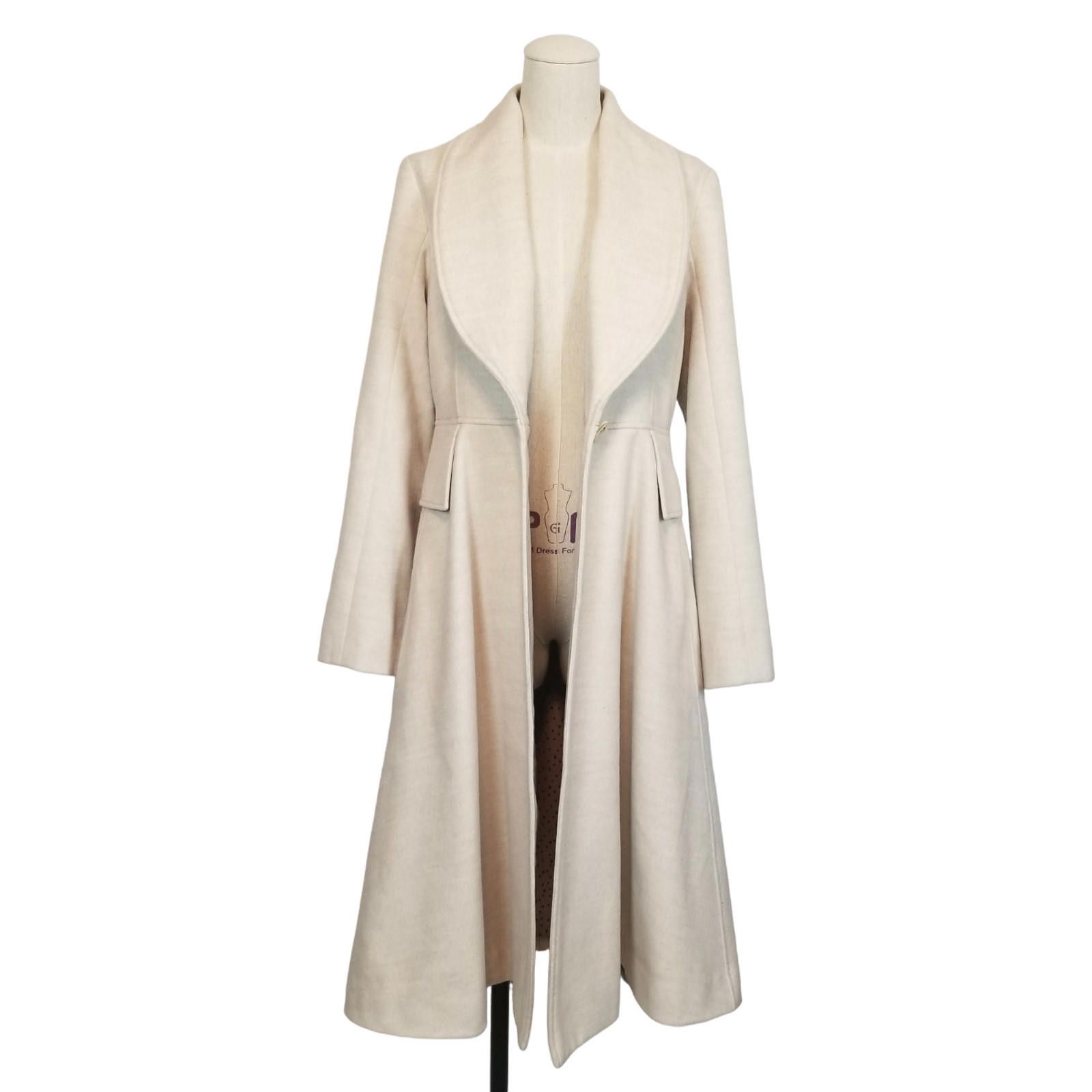 Anthropologie NWT Anthropologie Evaline Textured Coat Natural Sz 4 Size S / US 4 / IT 40 - 6 Thumbnail