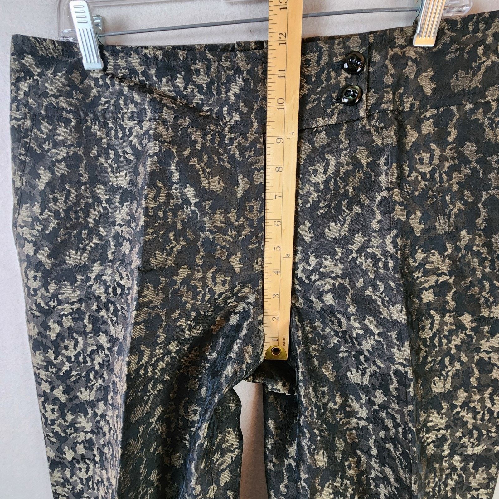 Escada Escada Pant Suit Women’s Camouflage Blazer Set Sz 12 Bronze Size XL / US 12-14 / IT 48-50 - 9 Thumbnail