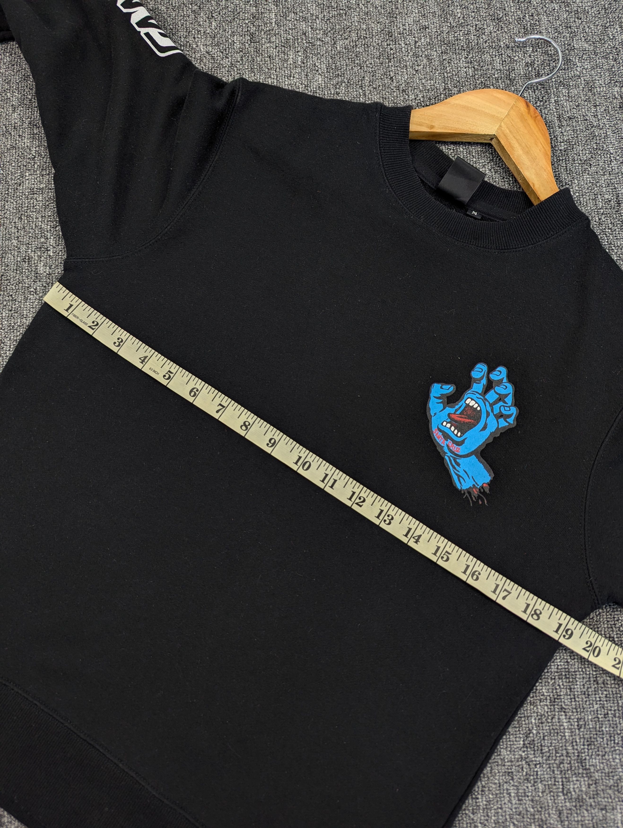 Santa Cruz Skateboards Santa Cruz Screaming Hand Crewneck Sweatshirt Size US M / EU 48-50 / 2 - 8 Thumbnail