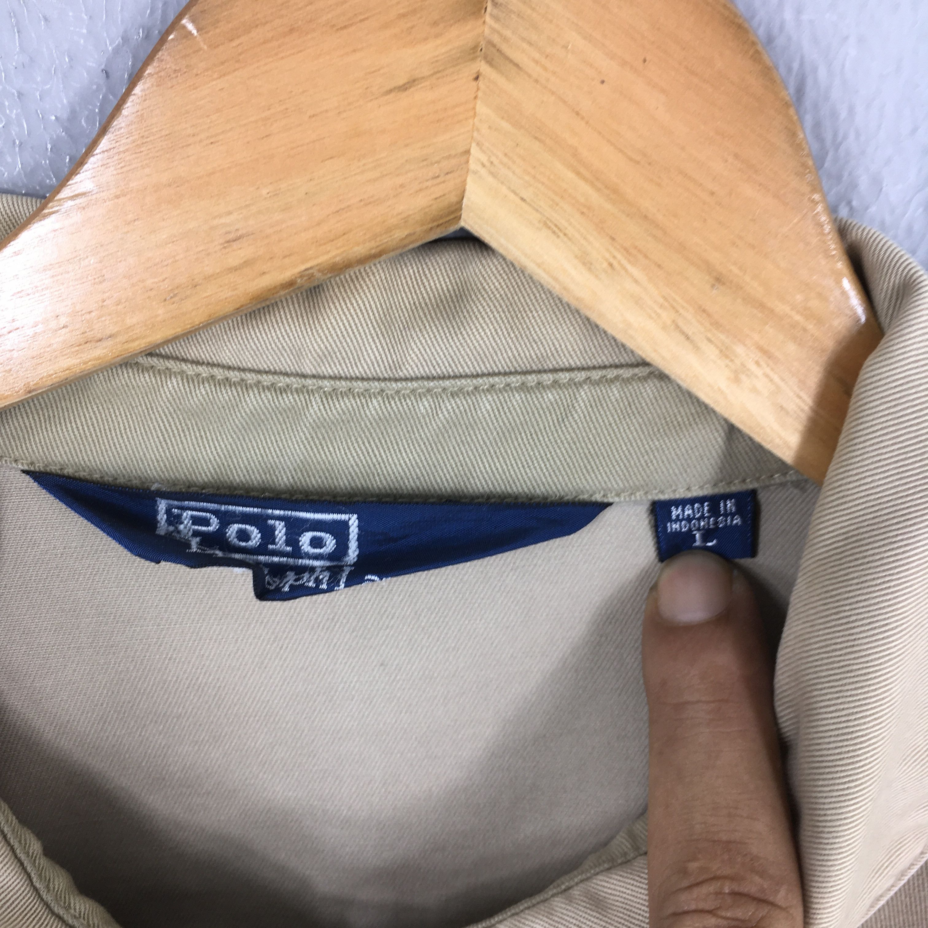 Polo Ralph Lauren Vintage Polo Ralph Lauren Casual Jacket Zipper L Size US L / EU 52-54 / 3 - 5 Thumbnail