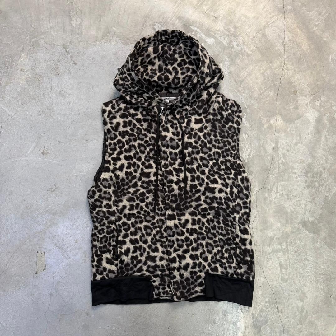 semanticdesign Vintage Semantic Designs Leopard Hooded Vest Size US M / EU 48-50 / 2 - 1 Thumbnail
