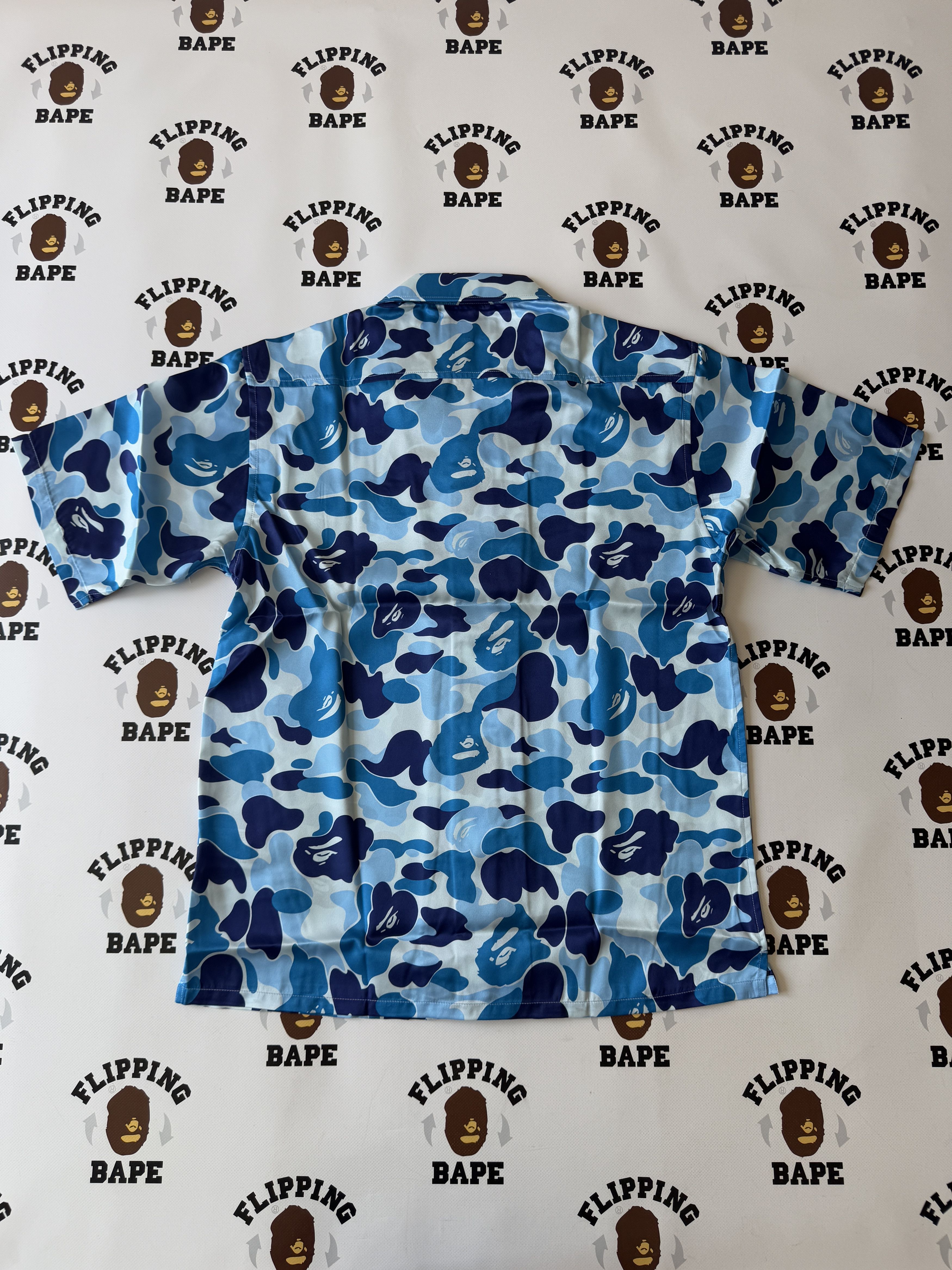 Bape BAPE ABC CAMO OPEN COLLAR SS SHIRTS (SS25) Size US M / EU 48-50 / 2 - 2 Thumbnail