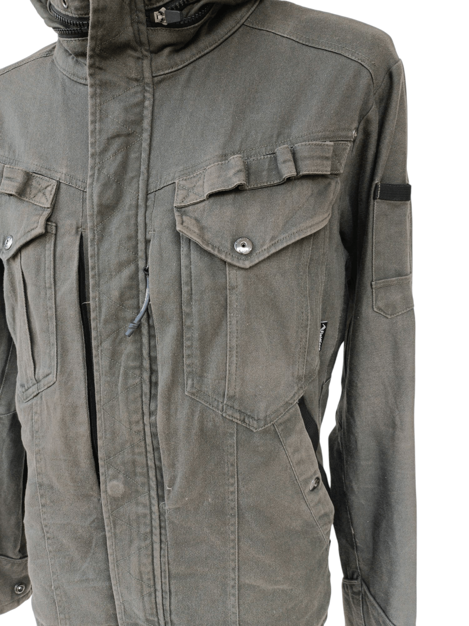 Japanese Brand Fieldcore Military Hoodie Style Jacket Rare Design SW012 Size US S / EU 44-46 / 1 - 4 Thumbnail