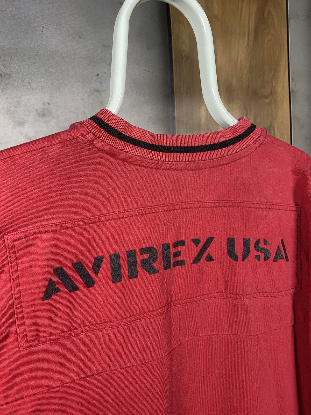 Avirex 🧨Vintage 90s T-Shirt Avirex USA Big Boxy Japanese Logo Tee🧨 Size US L / EU 52-54 / 3 - 12 Thumbnail