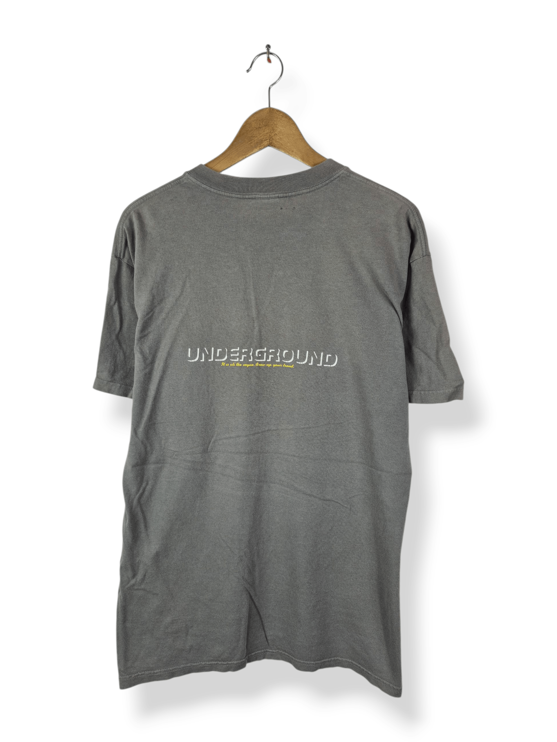 Vintage 🔥 Vintage 90s Meltdown Underground Streetwear Skate Tee Size US L / EU 52-54 / 3 - 2 Thumbnail