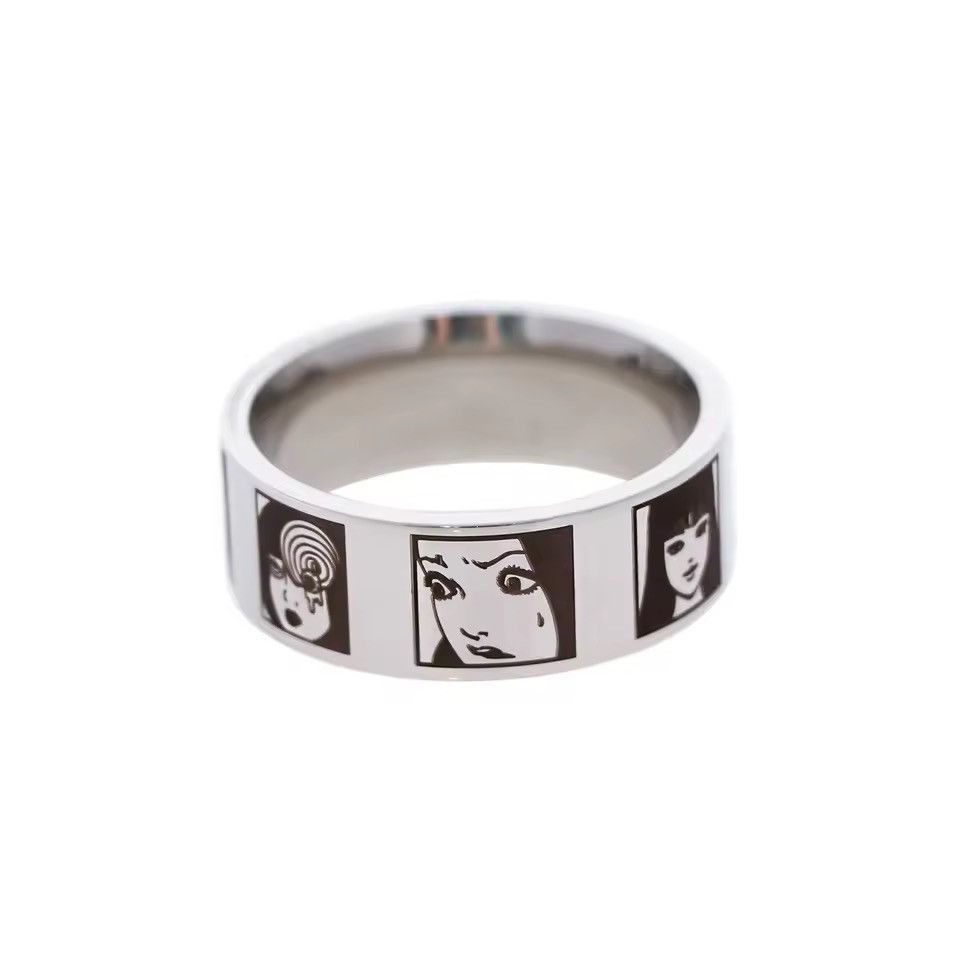 Japanese Brand Akimoto x Yuko Junji Ito Tomie Ring ( Size 7 to 13 ) Size ONE SIZE - 2 Thumbnail