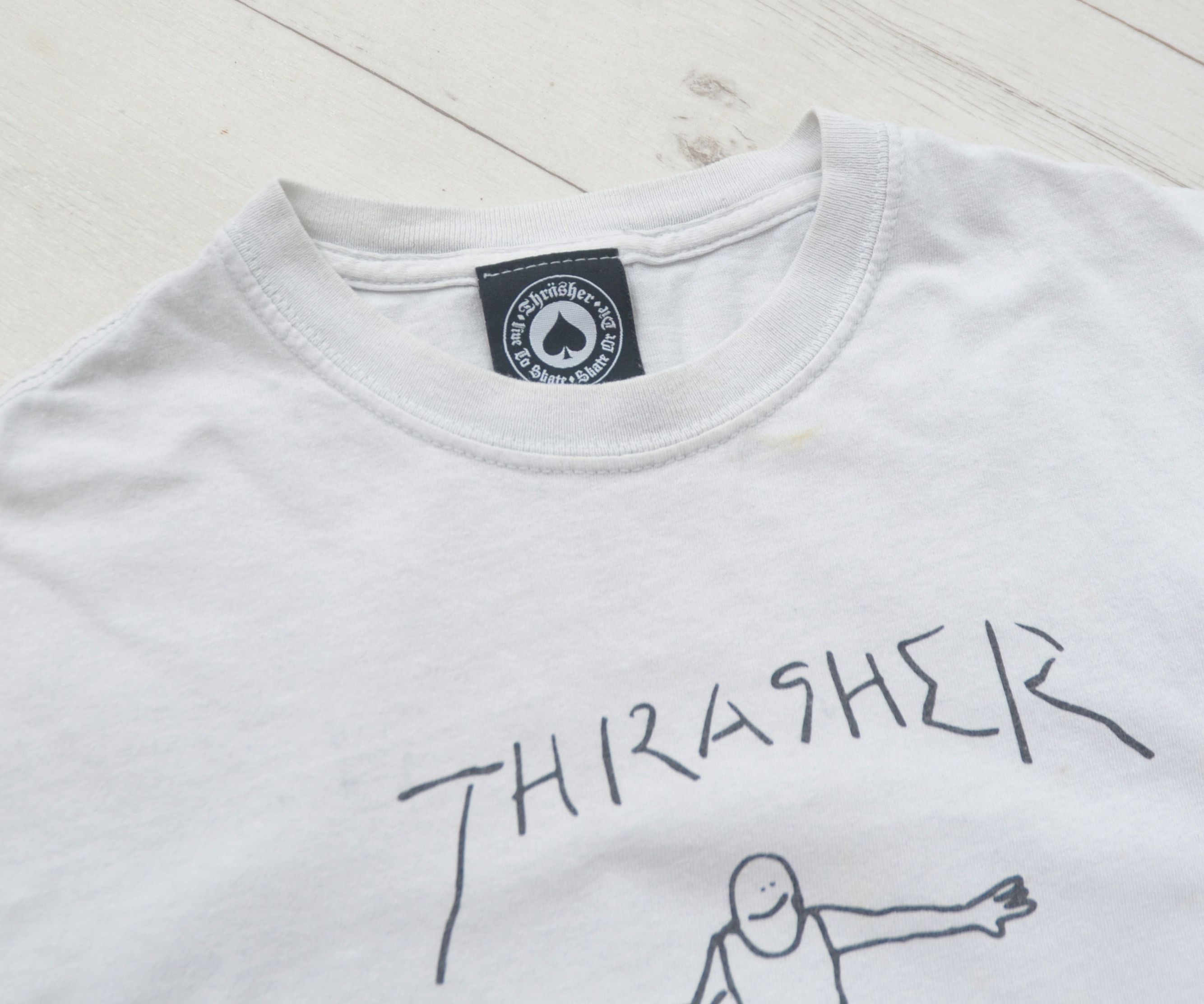 Thrasher × Vintage Vintage Thrasher Gonz Skater Logo Tee T-Shirt Unisex Size US S / EU 44-46 / 1 - 6 Thumbnail