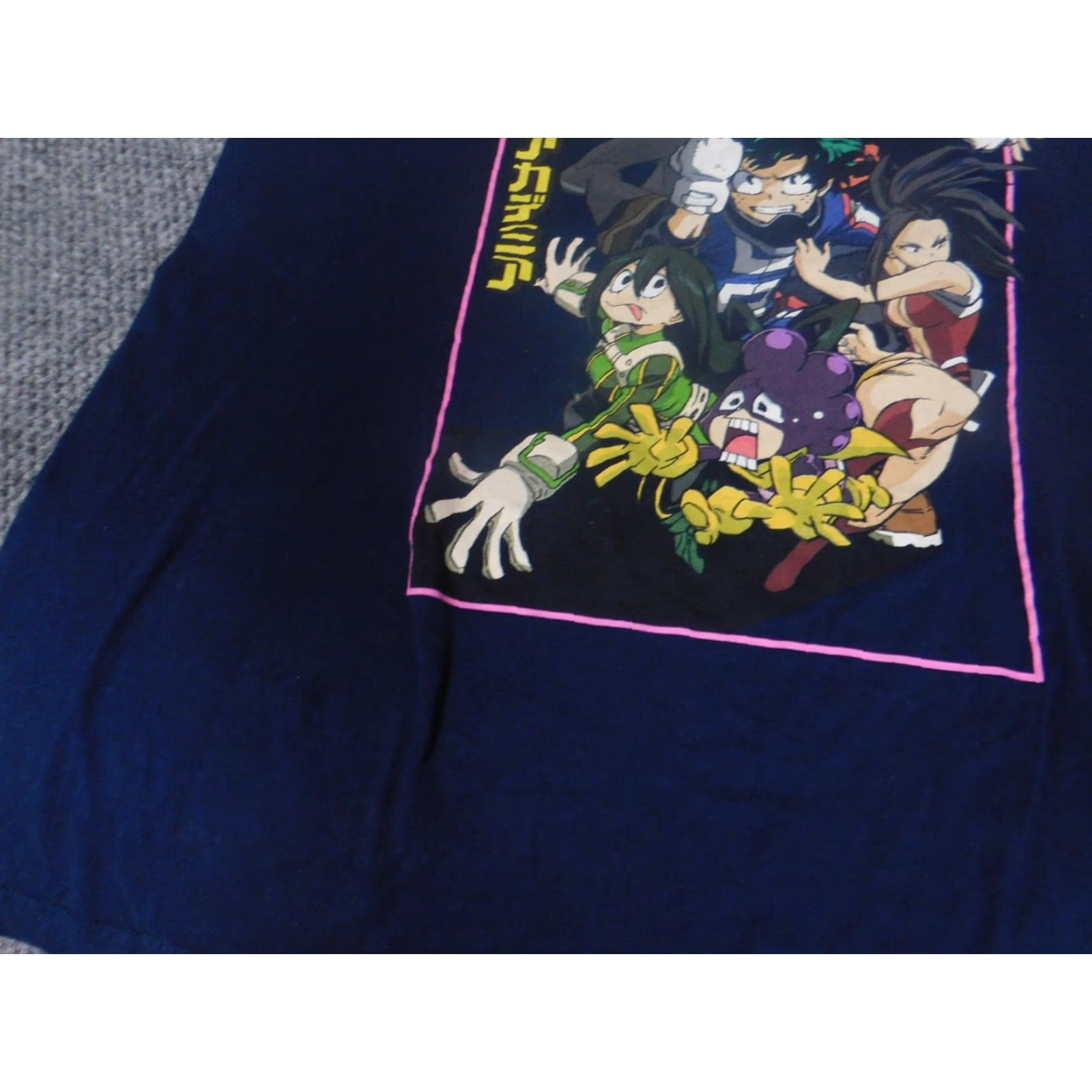 Vintage My hero academia Shirt Mens Medium Blue T-Shirt Crew Neck Cotton Blend Polyester Logo Short Sleeve Size US M / EU 48-50 / 2 - 5 Thumbnail