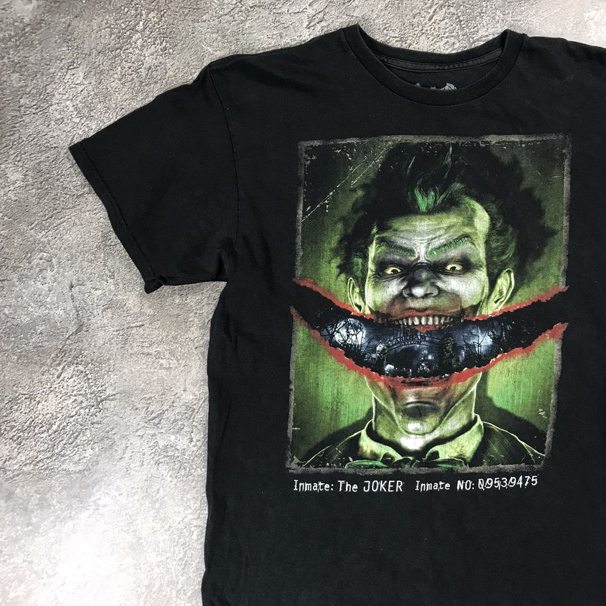 Vintage Vintage 90s Joker Horror Graphic Tee Y2K Grunge Dark Faded M Size US M / EU 48-50 / 2 - 3 Thumbnail