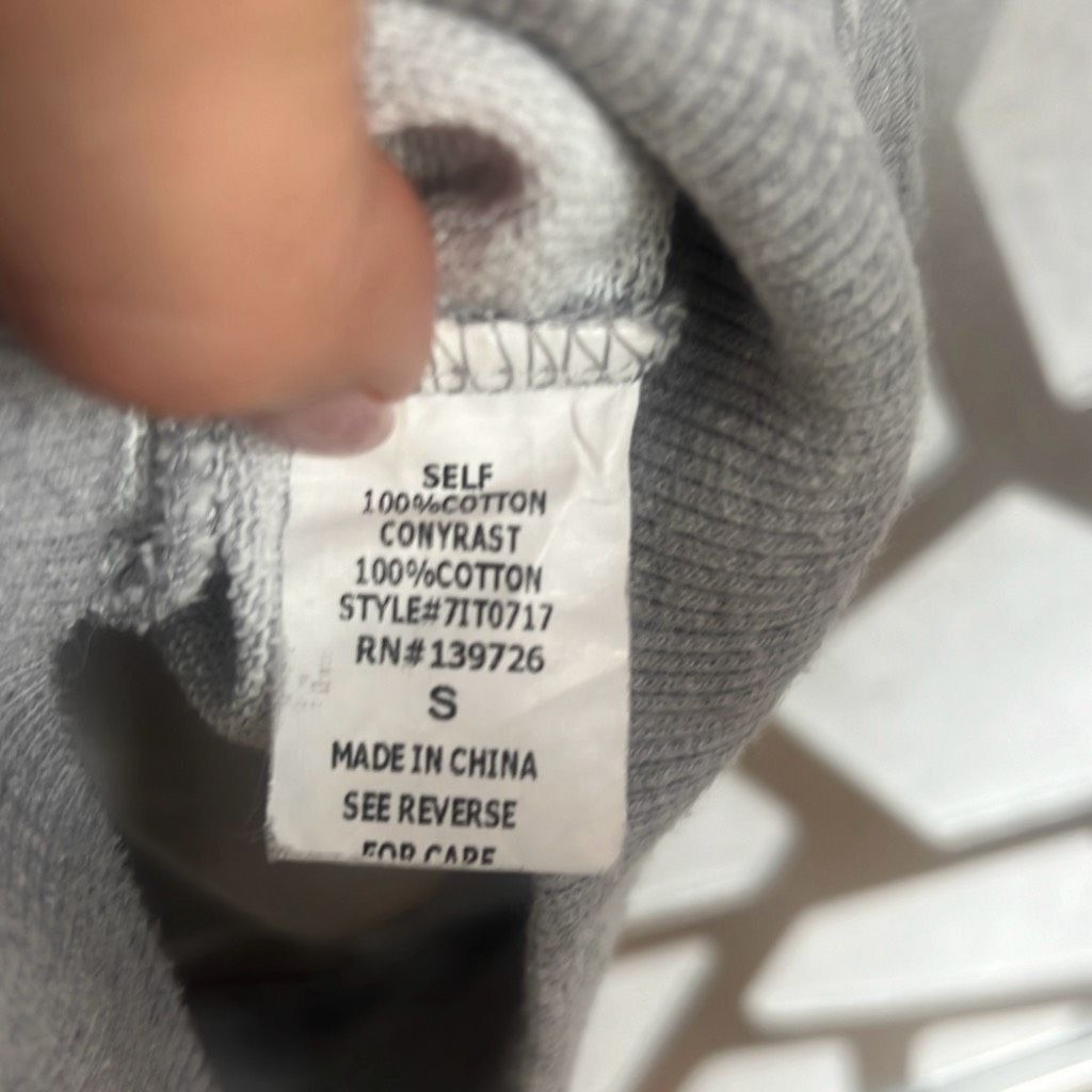 Other Honey Punch Distressed Short Sleeves Gray Sweat Shirt S Size S / US 4 / IT 40 - 11 Thumbnail