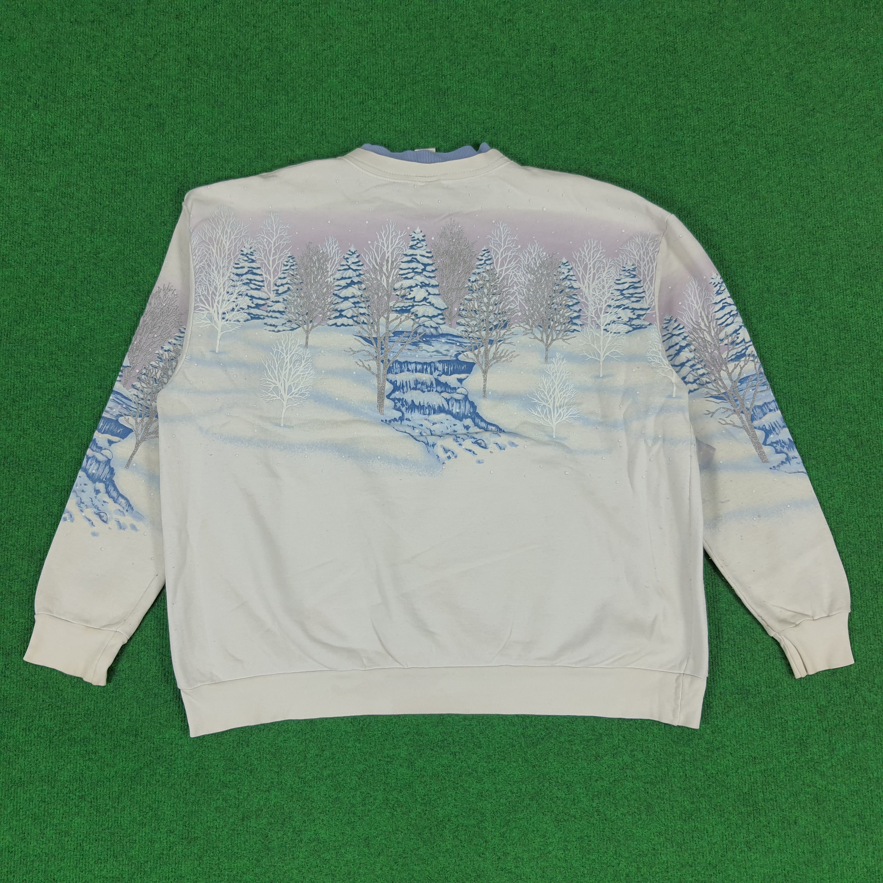 Other Vintage Morning Sun Art Winter Session Snow Sweatshirts Size US XL / EU 56 / 4 - 3 Thumbnail