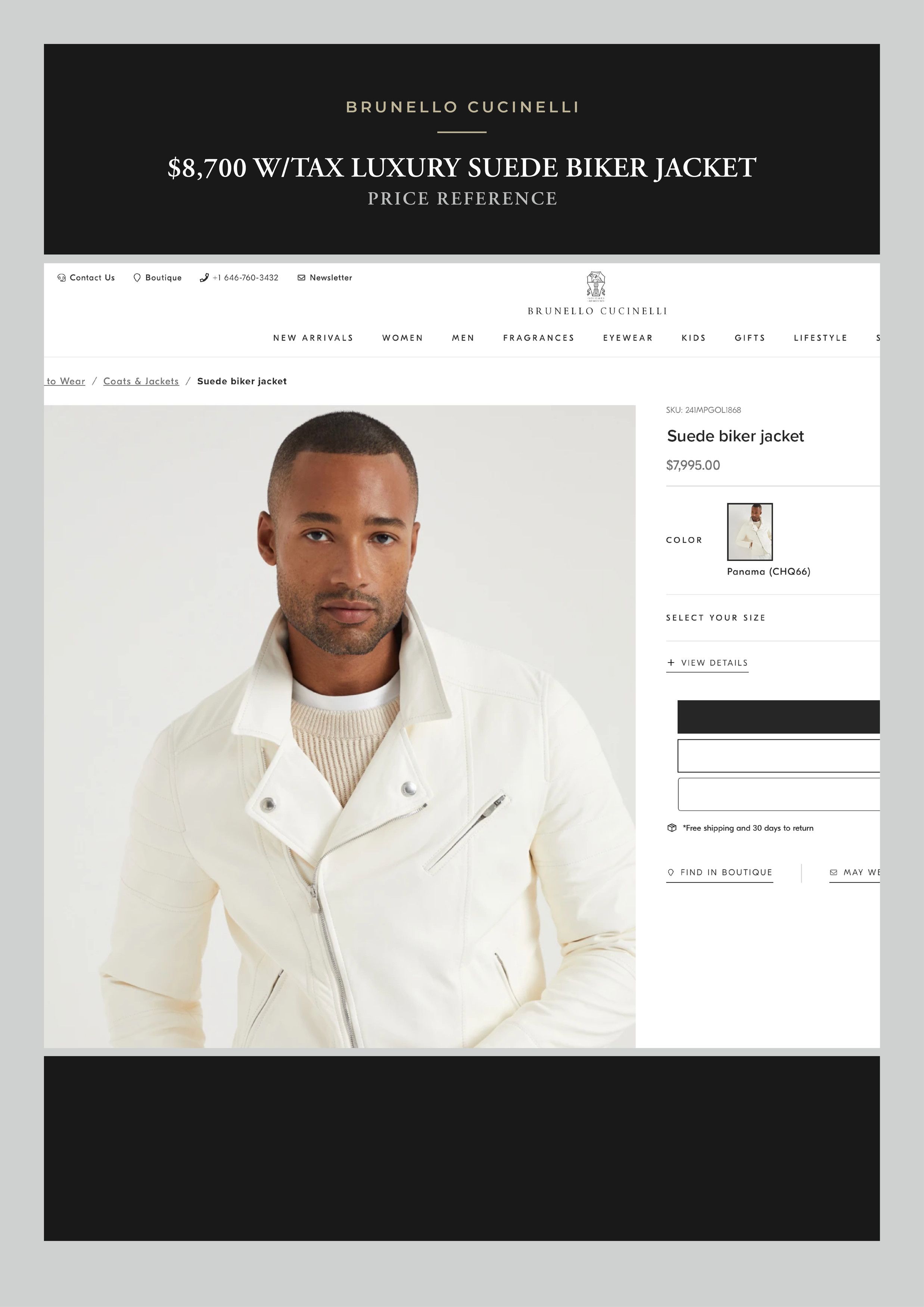 Brunello Cucinelli Fits 48-50, Effortless Cool $8,700 CUCINELLI Sage Biker Size US XS / EU 42 / 0 - 11 Thumbnail
