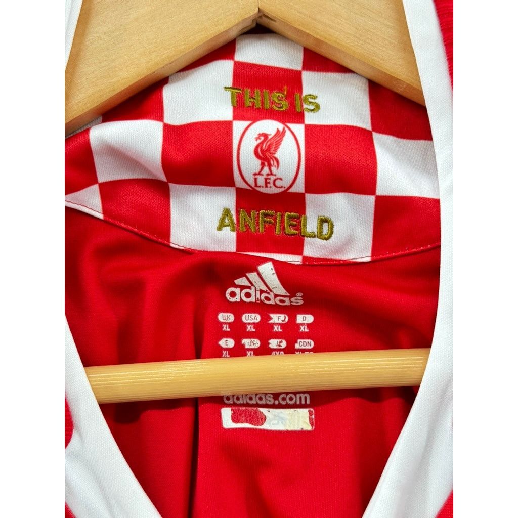 Adidas × Vintage Adidas Liverpool Football Club Home Team Soccer Jersey Size US XL / EU 56 / 4 - 3 Thumbnail