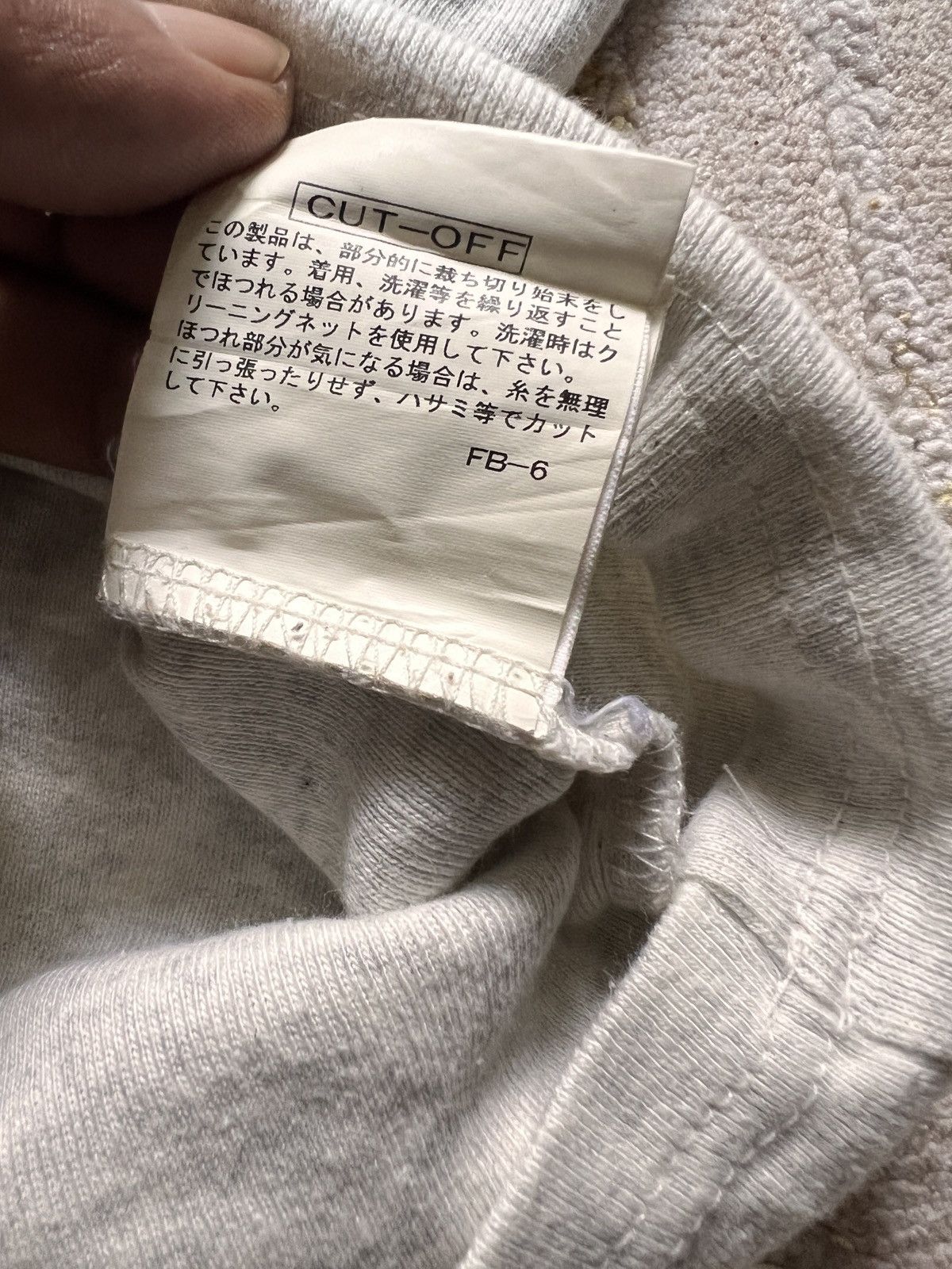 Frapbois × Issey Miyake × Japanese Brand Frapbois Half Made in Japan Propulsion Cut Off Tshirt Size US M / EU 48-50 / 2 - 8 Thumbnail