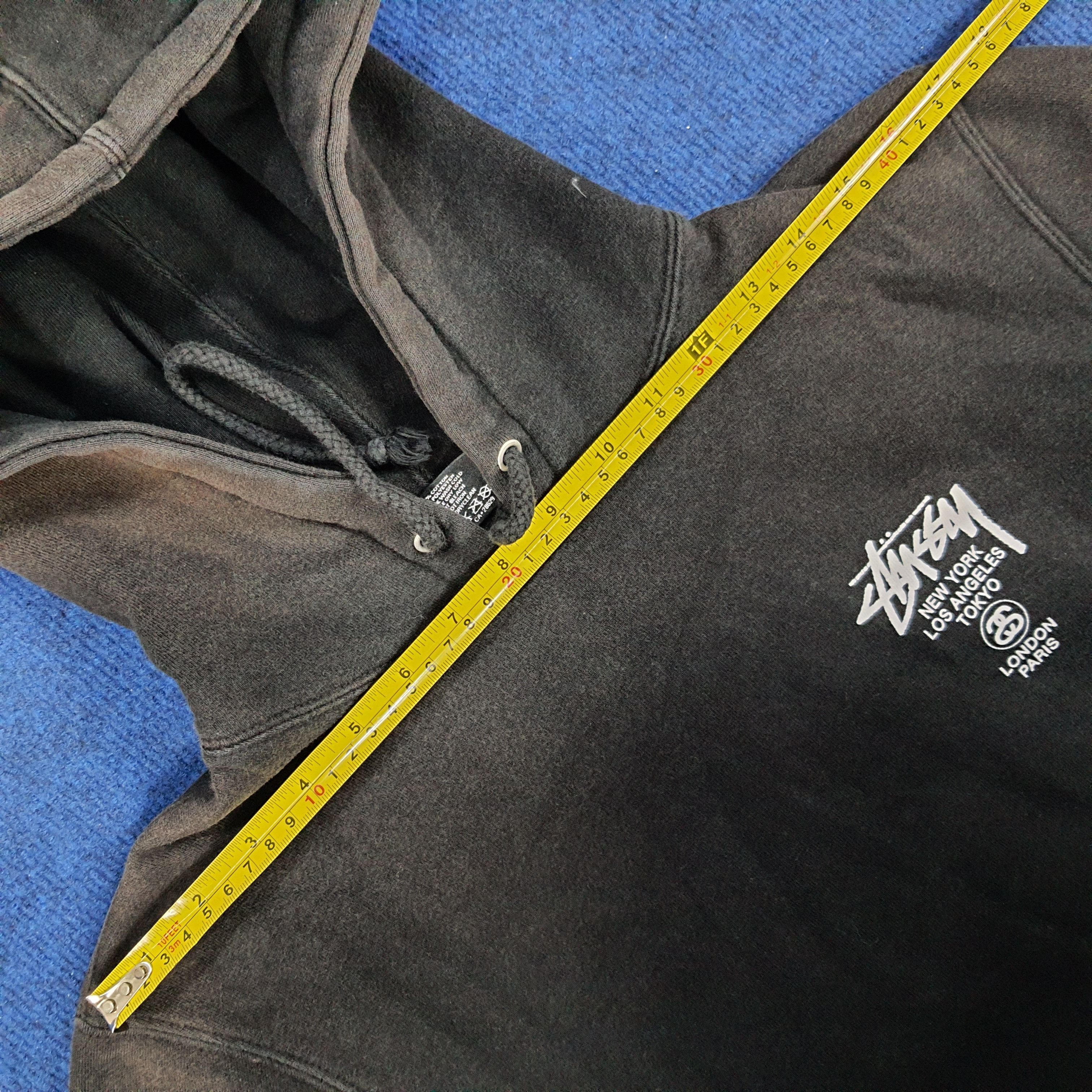 Stussy × Vintage Vintage Stussy Bronx Compton Santa Ana World Tour Hoodie Size US S / EU 44-46 / 1 - 13 Thumbnail