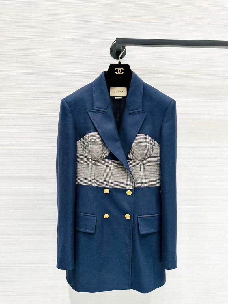 Gucci Gucci Strapless Blazer Jacket Size 38 Size US M / EU 48-50 / 2 - 1 Thumbnail