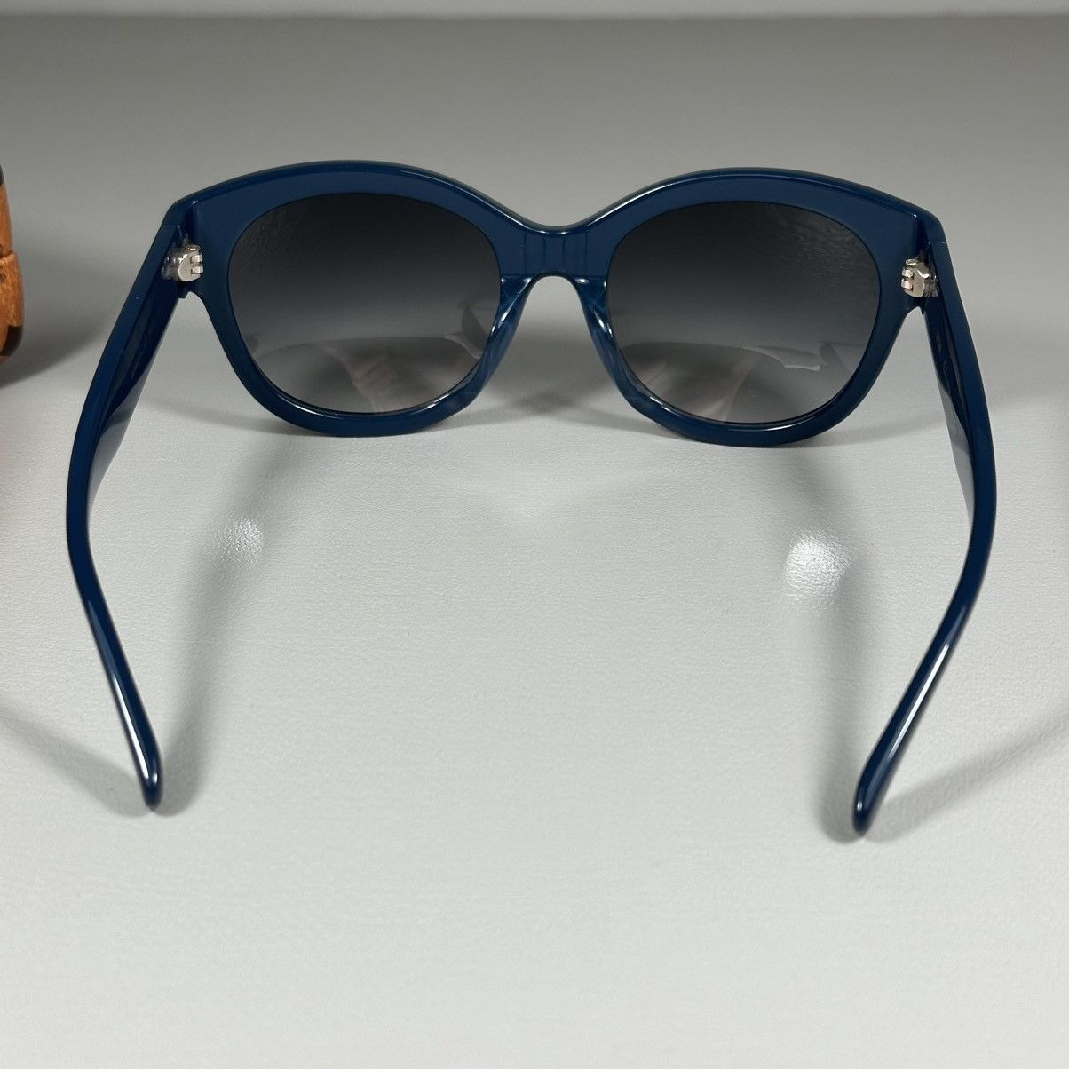 MCM MCM mcm606sa 424 56_20 140 Cat Eye Blue Sunglasses Size ONE SIZE - 5 Thumbnail