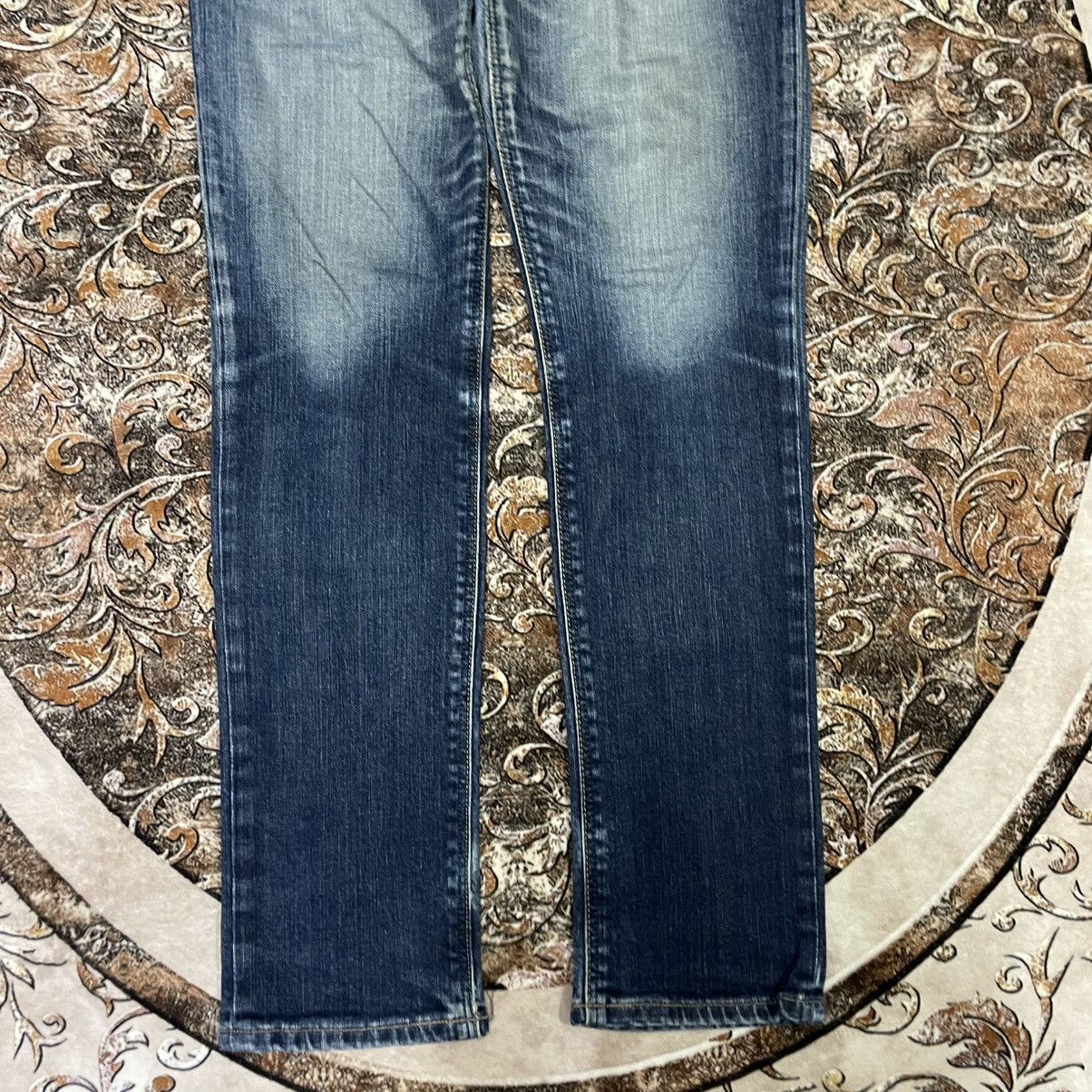 Edwin 🔥Vintage Edwin E50302 Stoned Washed Distress Denim Jeans Size US 30 / EU 46 - 3 Thumbnail