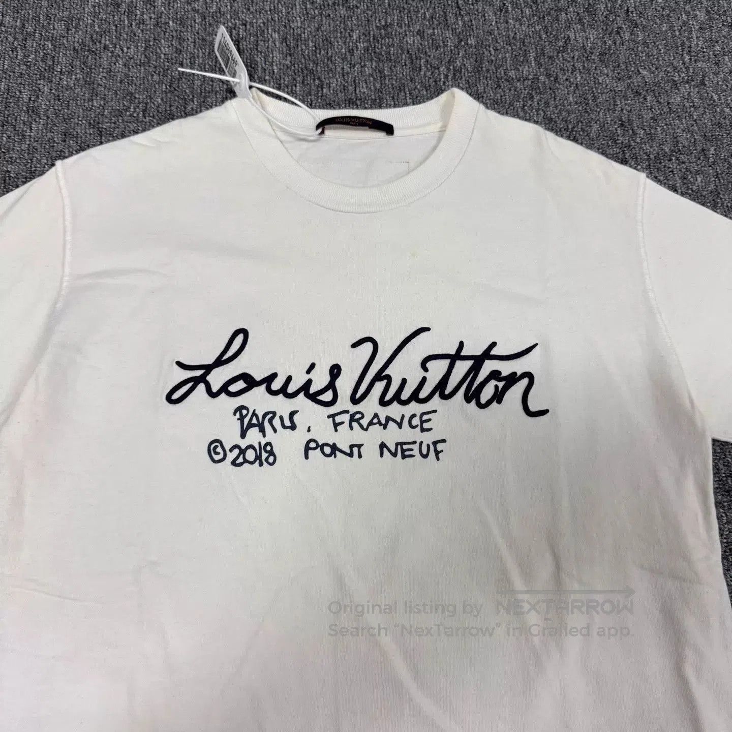 Louis Vuitton White Short Sleeve Graphic Print T. Size US M / EU 48-50 / 2 - 4 Thumbnail