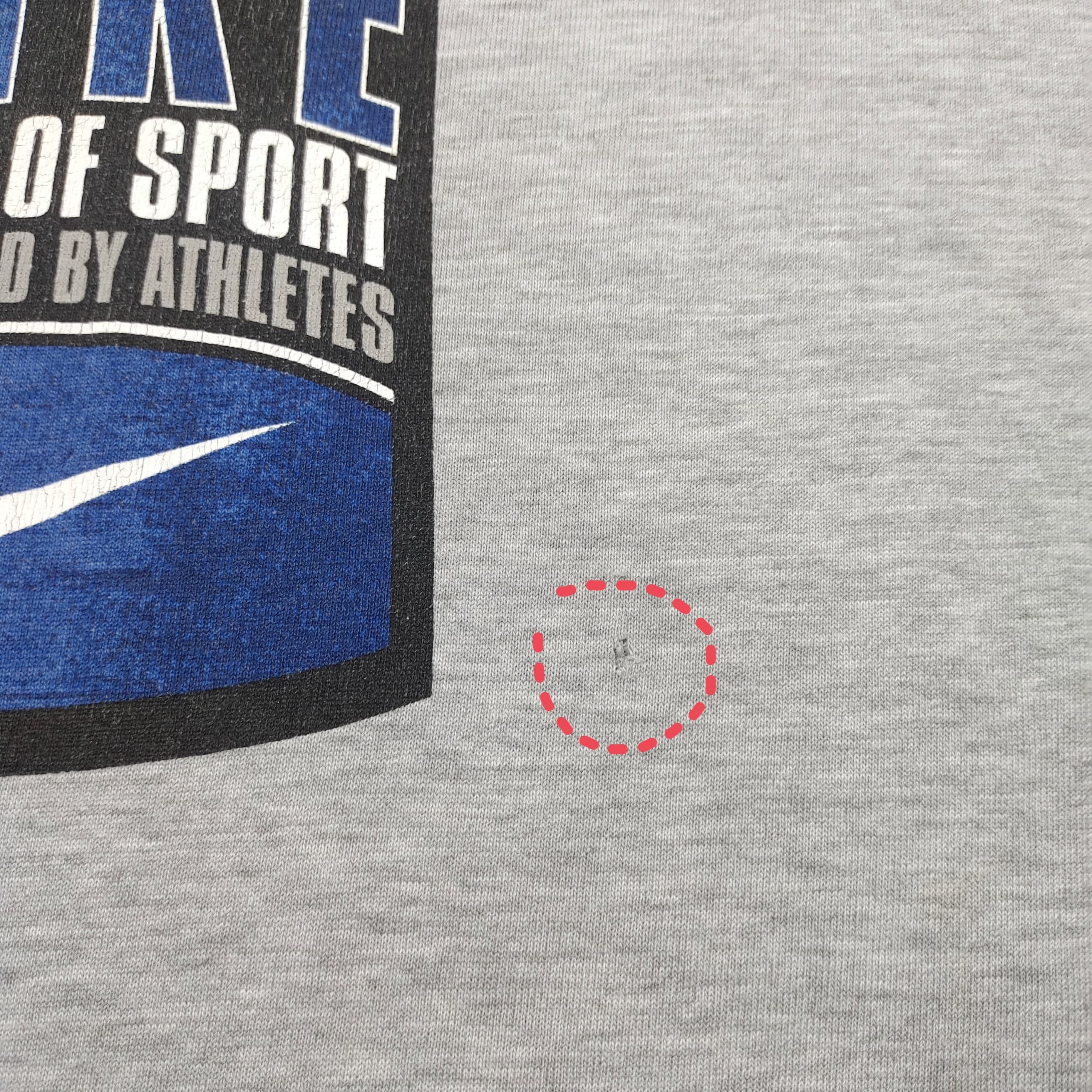 Nike × Vintage VINTAGE TRASHED NIKE SPIRIT OF SPORT LONG SLEEVE T SHIRT Size US L / EU 52-54 / 3 - 6 Thumbnail