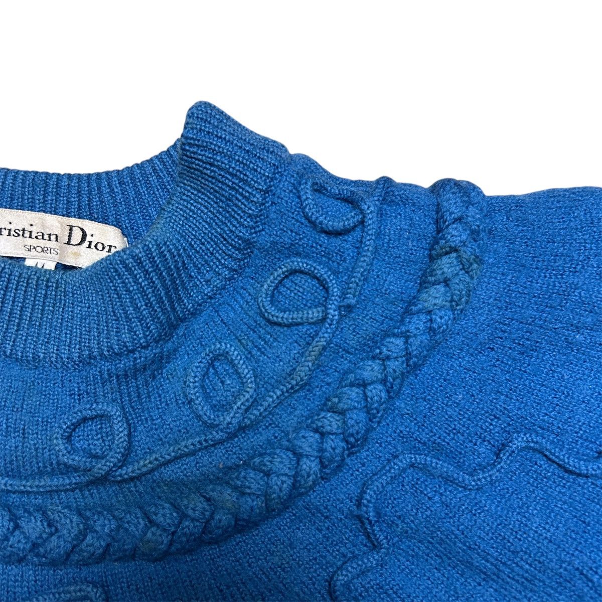 Christian Dior Monsieur × Dior Vintage Dior sweatshirt knitwear Size US XXS / EU 40 - 11 Thumbnail