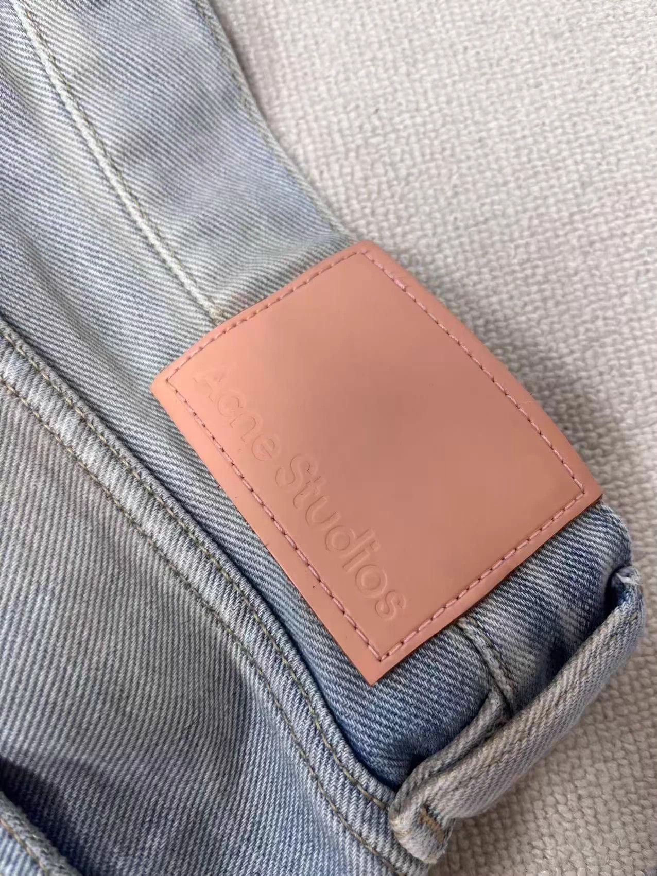 Acne Studios Acne Studios Ripped Mid-Rise Wide Leg Jeans Women's 46 Size 34" / US 12 / IT 48 - 5 Thumbnail