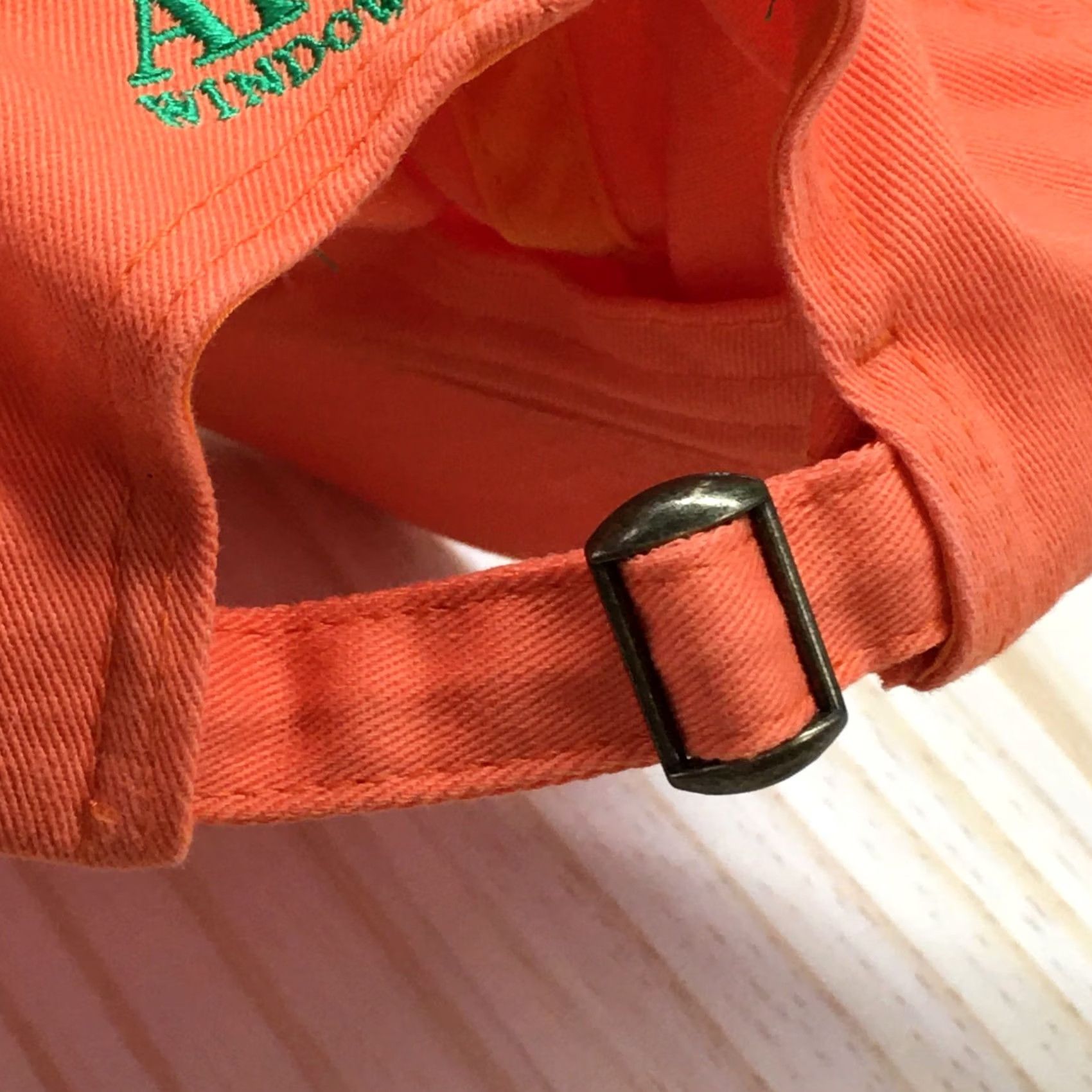 Logo 7 Costa Rica 2016 Baseball Cap Orange Unisex OSFA Adjustable Embroidered Logo Size ONE SIZE - 7 Thumbnail