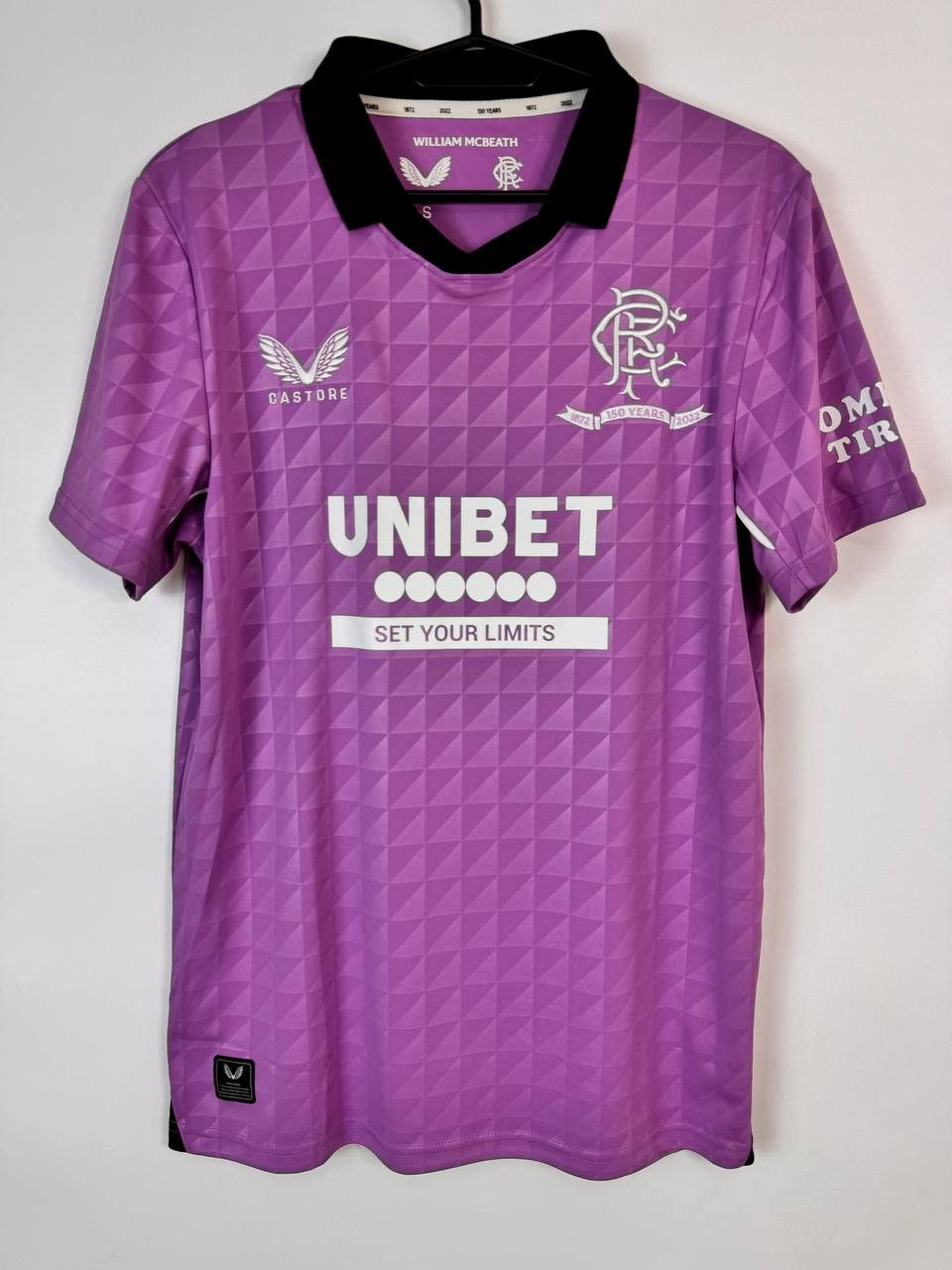 Castore GLASGOW RANGERS 21 22 THIRD FOOTBALL SHIRT SOCCER CASTORE Size US S / EU 44-46 / 1 - 1 Thumbnail