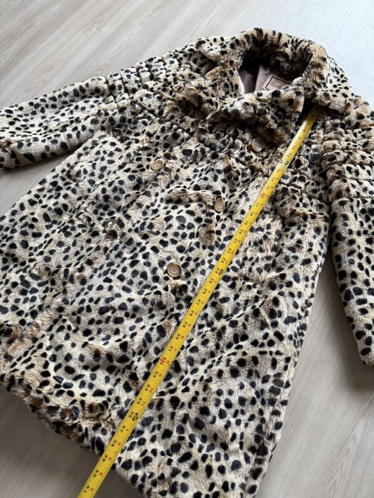 Vintage Vintage Excelled Collection Faux Fur Leopard Print Coat Sz M Size M / US 6-8 / IT 42-44 - 3 Thumbnail