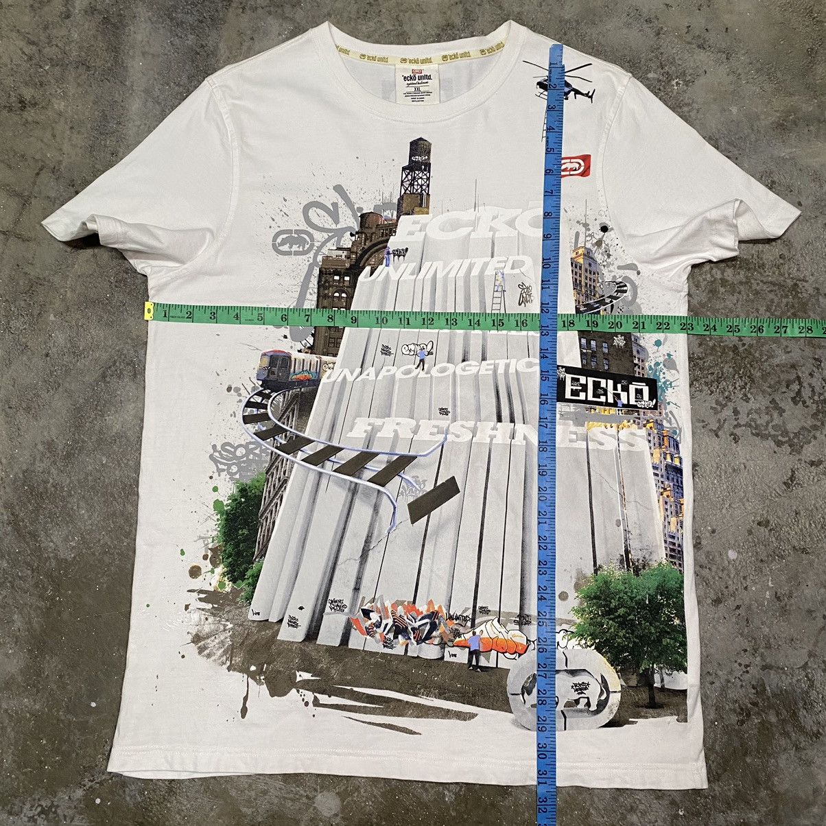 Ecko Unltd. RARE🔥 Ecko Unltd Relentless Unapologetic Freshness AOP Tee Size US XXL / EU 58 / 5 - 15 Thumbnail