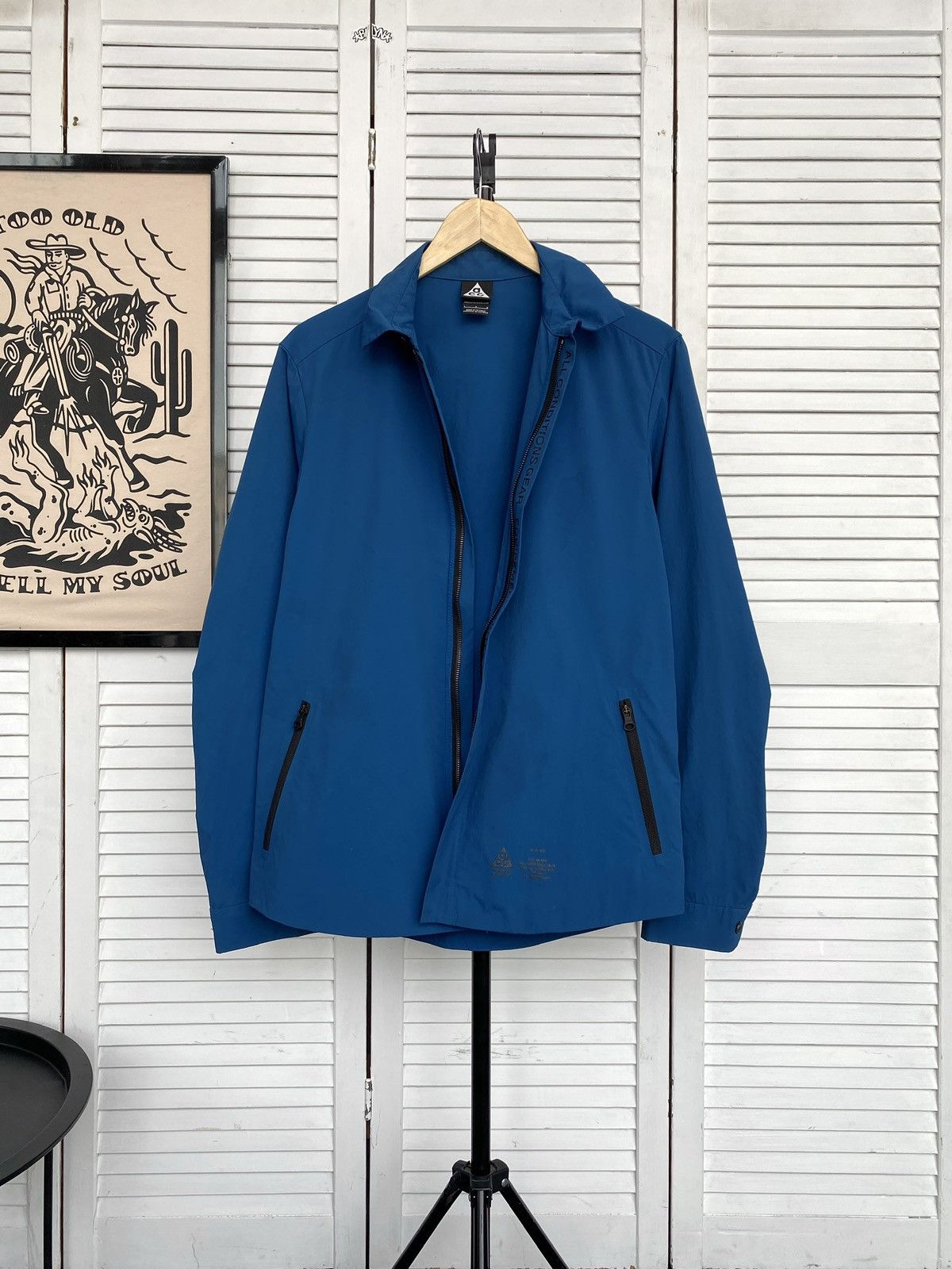 Errolson Hugh × Nike ACG Nike Lab ACG Zip Tech Shirt Jacket Nylon Gore Tex Archive Size US L / EU 52-54 / 3 - 4 Thumbnail