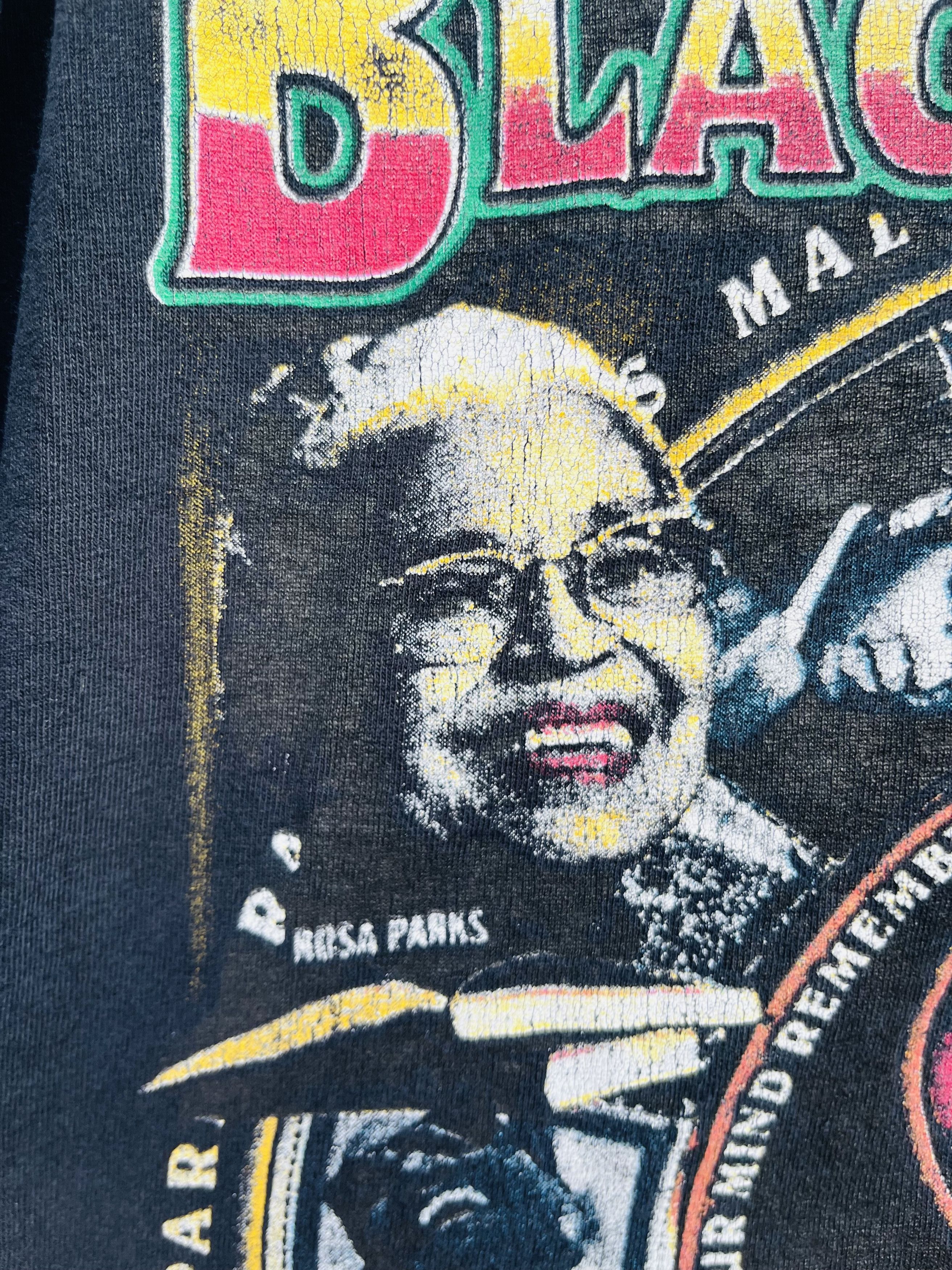 Vintage Vintage Black History Shirt Size US XL / EU 56 / 4 - 8 Thumbnail