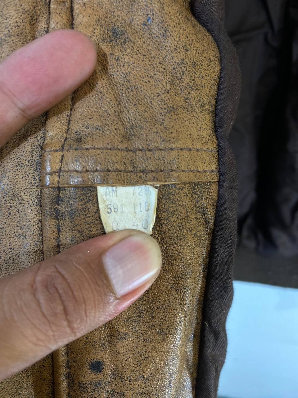 Leather Reed sportswear leathercraft process jacket made in usa Size US L / EU 52-54 / 3 - 10 Thumbnail