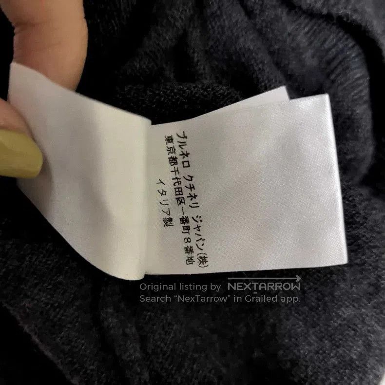 Brunello Cucinelli Brunello Cucinelli Gray Cashmere Sweater. Size US M / EU 48-50 / 2 - 7 Thumbnail
